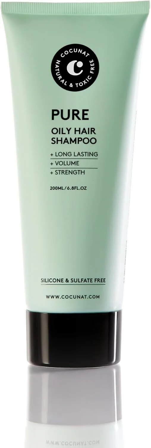 شامپو خالص موهای چرب کوکونات - موهایی قوی تر، حجیم تر و بدون چربی - بدون سولفات - از بین برنده سموم - بدون سوزش - 200 میلی لیتر شامپو خالص موهای چرب کوکونات - موهایی قوی تر، حجیم تر و بدون چربی - بدون سولفات - از بین برنده سموم - بدون سوزش - 200 میلی لیتر