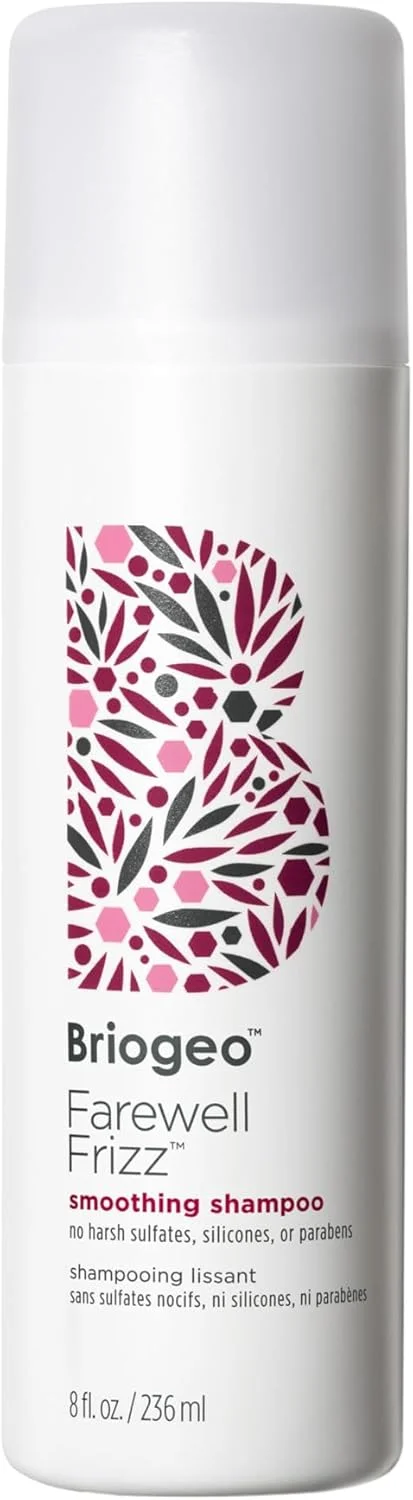 شامپو صاف کننده مو بریوجیو Farewell Frizz | وز مو را کنترل کرده و درخشش را به موهای کدر و خشک باز می گرداند | وگان، بدون فتالات و پارابن | 236 میلی لیتر شامپو صاف کننده مو بریوجیو Farewell Frizz | وز مو را کنترل کرده و درخشش را به موهای کدر و خشک باز می گرداند | وگان، بدون فتالات و پارابن | 236 میلی لیتر