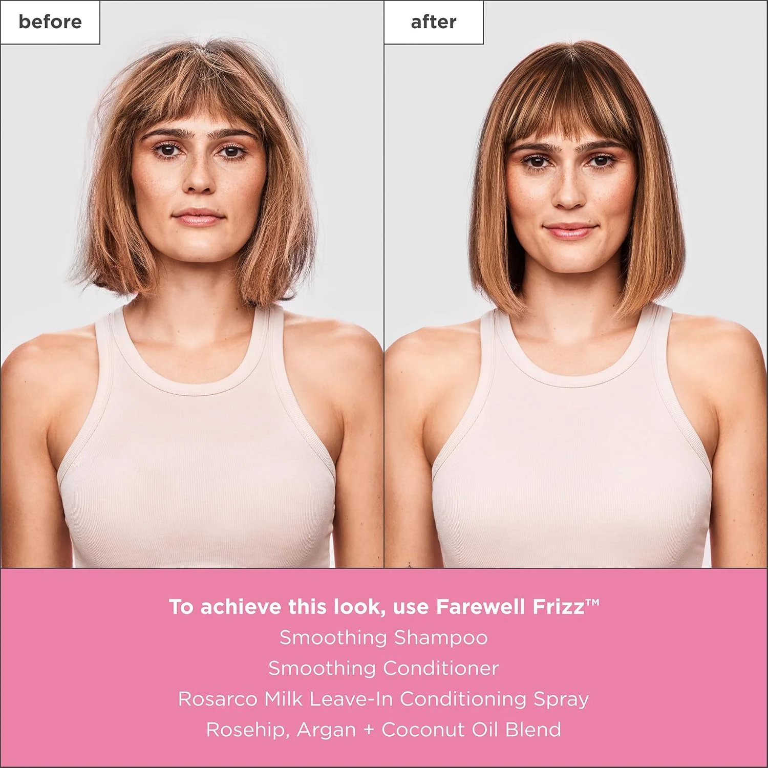 شامپو صاف کننده مو بریوجیو Farewell Frizz | وز مو را کنترل کرده و درخشش را به موهای کدر و خشک باز می گرداند | وگان، بدون فتالات و پارابن | 236 میلی لیتر شامپو صاف کننده مو بریوجیو Farewell Frizz | وز مو را کنترل کرده و درخشش را به موهای کدر و خشک باز می گرداند | وگان، بدون فتالات و پارابن | 236 میلی لیتر