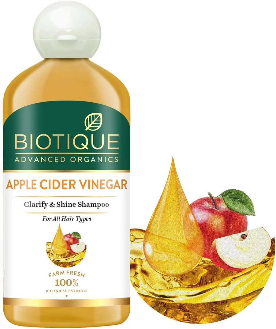 شامپو مو سرکه سیب بیوتیک، مناسب برای انواع مو، 300 میلی لیتر