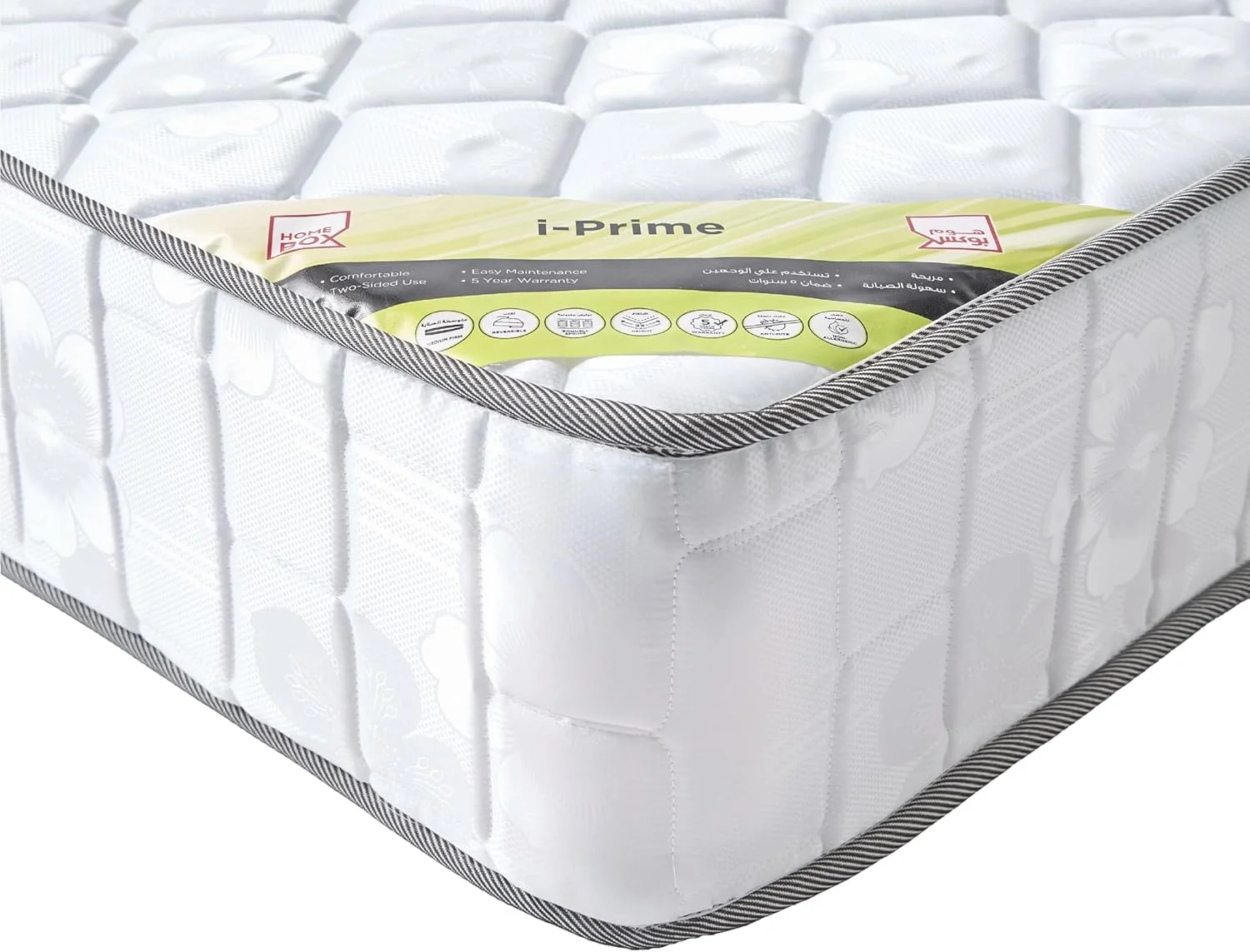 تشک فنری بونل تک نفره آی-پرایم هوم باکس - 90x200x22 سانتی متر