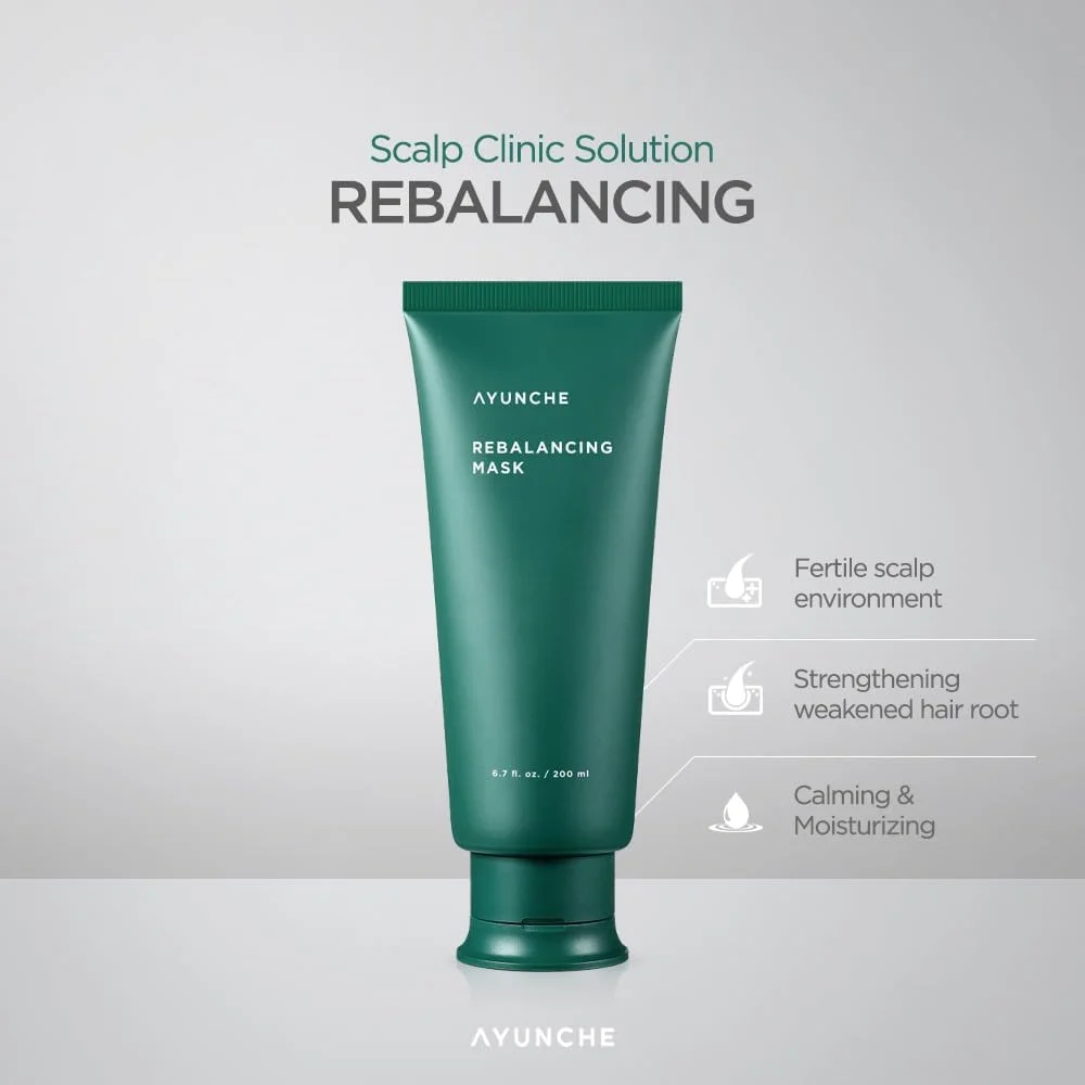 شامپو متعادل کننده طراوت آیونچه 50 میلی لیتر + کیت مینی ماسک مو متعادل کننده 30 میلی لیتر [مخصوص پوست سر چرب] | پاک کننده چربی اضافی | تقویت ریشه مو | شامپو ضد ریزش مو | برند سالن کره ای