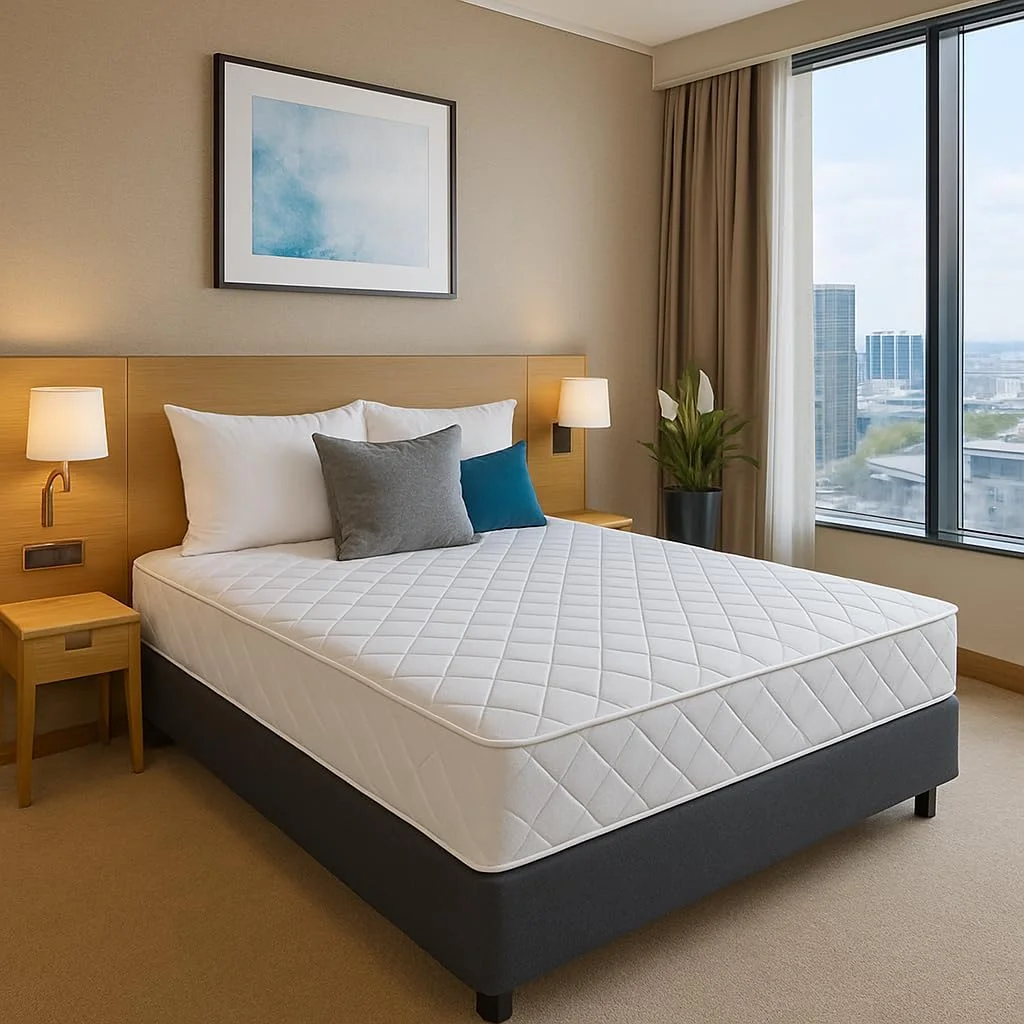 تشک طبی ارتوپدی هوم مارت اوتلت 14 سانتی متر برای پشتیبانی از کمر با تراز ستون فقرات بهبود یافته و راحتی طولانی مدت، یک نفره - طول 200 x عرض 90 سانتی متر