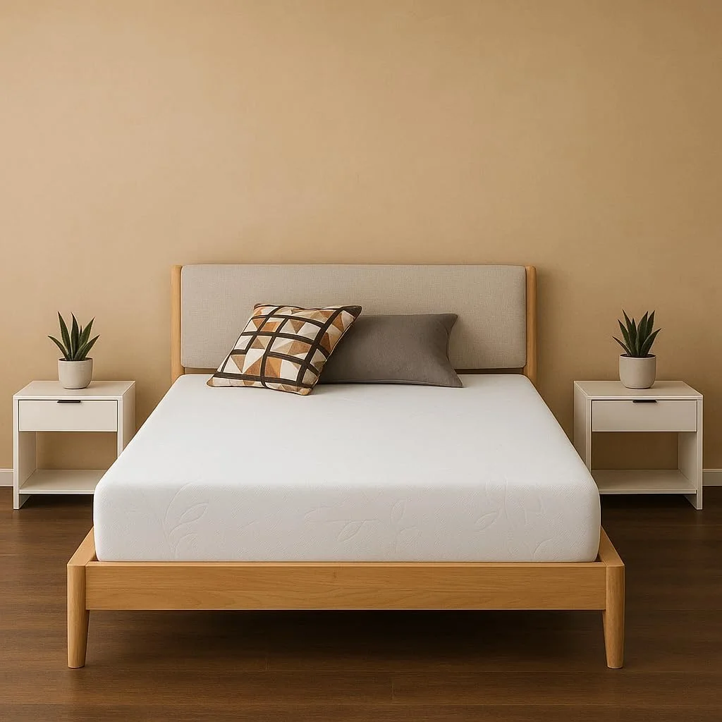 تشک طبی ممتاز ارتو پلاس هوم مارت اوتلت با ضخامت 20 سانتی متر برای پشتیبانی از کمر با تراز ستون فقرات بهبود یافته و راحتی طولانی مدت سایز کوئین - طول 190 x عرض 150 سانتی متر