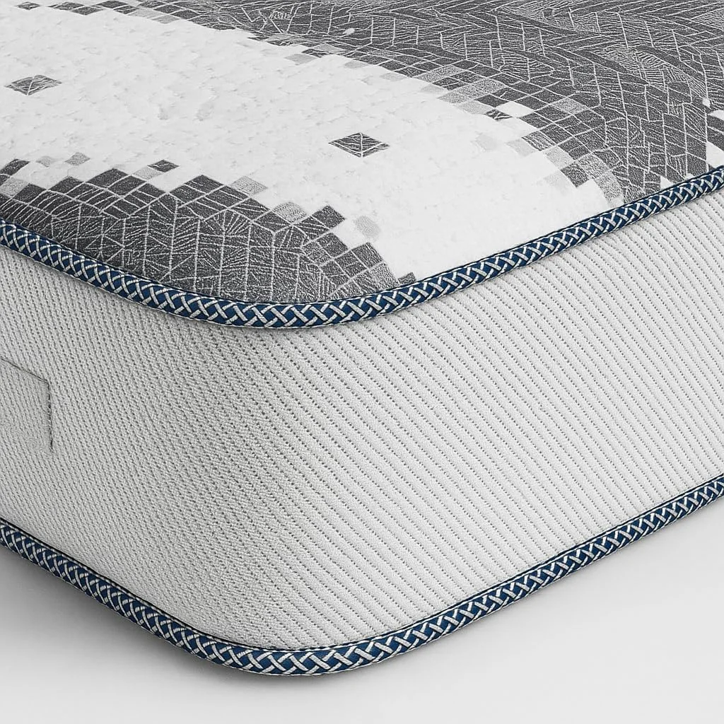 تشک فنری پاکتی فوم حافظه دار Home Mart Chelsea - نرم متوسط، روکش لحافی تنفسی، پشتیبانی بادوام، تسکین فشار، تشک با کیفیت هتلی برای اتاق خواب (Twin XL : 200x100 سانتی متر) تشک فنری پاکتی فوم حافظه دار Home Mart Chelsea - نرم متوسط، روکش لحافی تنفسی، پشتیبانی بادوام، تسکین فشار، تشک با کیفیت هتلی برای اتاق خواب (Twin XL : 200x100 سانتی متر)