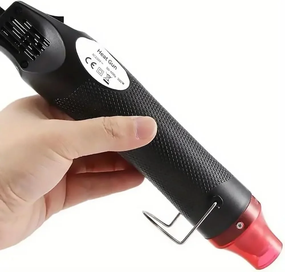 تفنگ حرارتی هوای گرم، ابزار حرارتی چند منظوره دستی، دمنده برقی با قابلیت تنظیم دما، مناسب برای DIY، لوله های حرارتی جمع شونده، لحیم کاری، بسته بندی پلاستیک، مهر لاستیکی تفنگ حرارتی هوای گرم، ابزار حرارتی چند منظوره دستی، دمنده برقی با قابلیت تنظیم دما، مناسب برای DIY، لوله های حرارتی جمع شونده، لحیم کاری، بسته بندی پلاستیک، مهر لاستیکی
