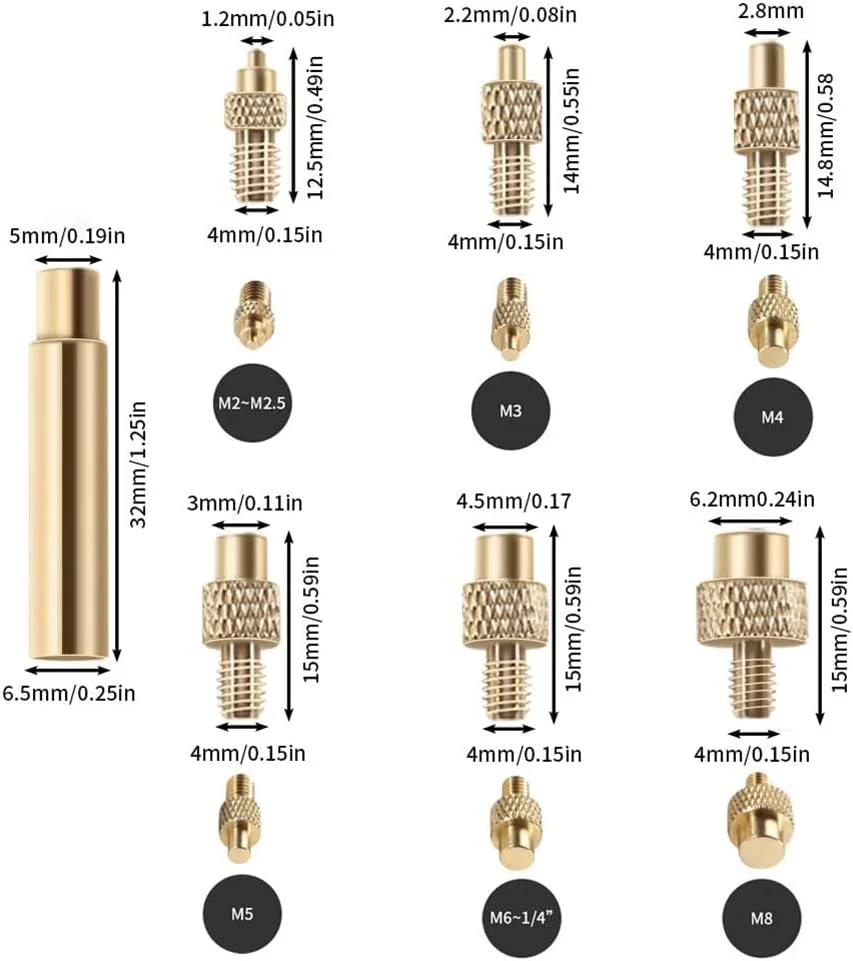کیت مخفی Dytabepl، ابزار درج حرارتی، هویه، کیت جاسازی مهره درج حرارتی M2-M8 برای پرینتر سه بعدی، دوشاخه EU کیت مخفی Dytabepl، ابزار درج حرارتی، هویه، کیت جاسازی مهره درج حرارتی M2-M8 برای پرینتر سه بعدی، دوشاخه EU