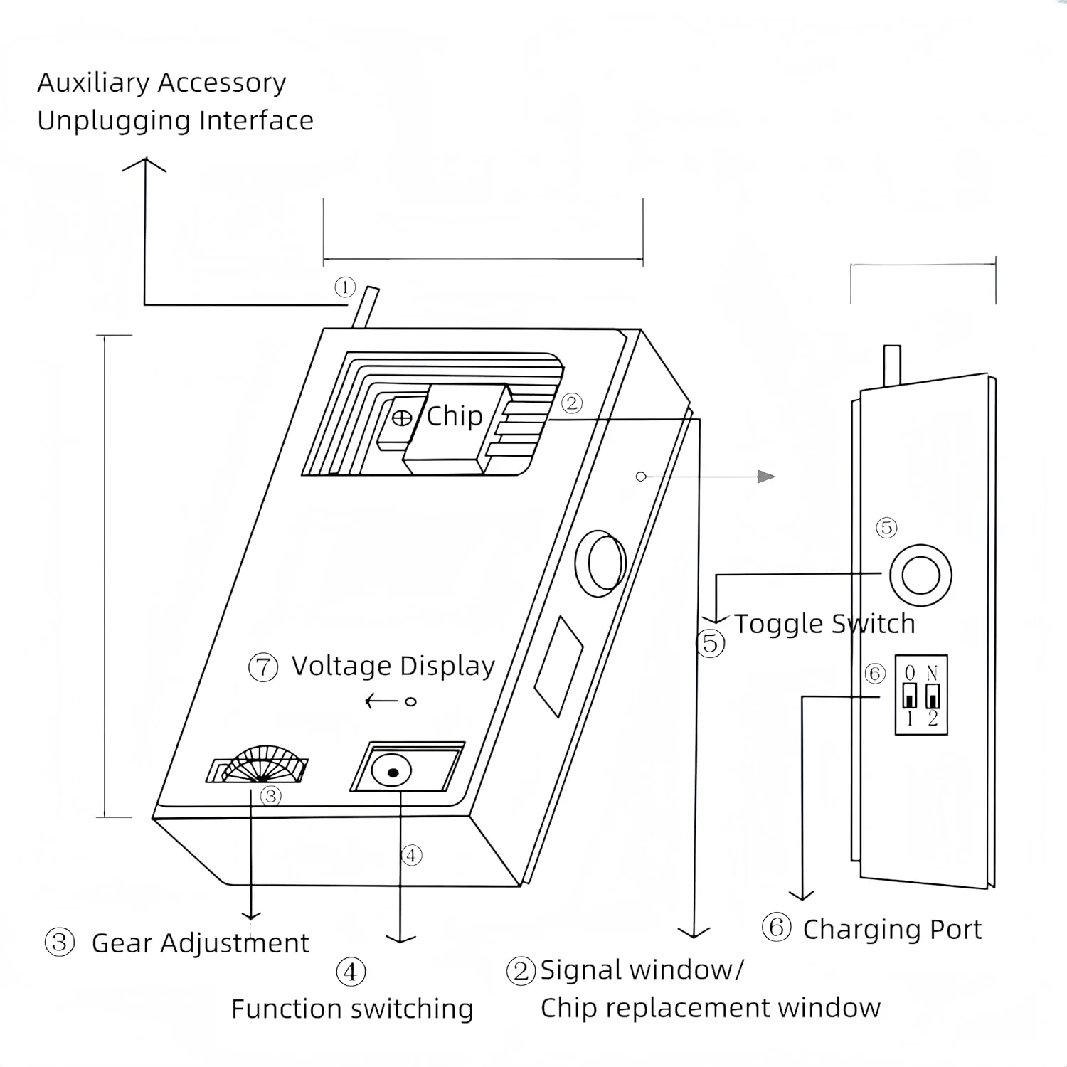 دستگاه تشخیص اثر انگشت کویل، مولد پالس قدرت قابل تنظیم، دستگاه تشخیص قفل اثر انگشت قابل شارژ 2250 میلی آمپر ساعتی با پنجره اتلاف حرارت برای سیستم قفل درب، کاربری آسان دستگاه تشخیص اثر انگشت کویل، مولد پالس قدرت قابل تنظیم، دستگاه تشخیص قفل اثر انگشت قابل شارژ 2250 میلی آمپر ساعتی با پنجره اتلاف حرارت برای سیستم قفل درب، کاربری آسان