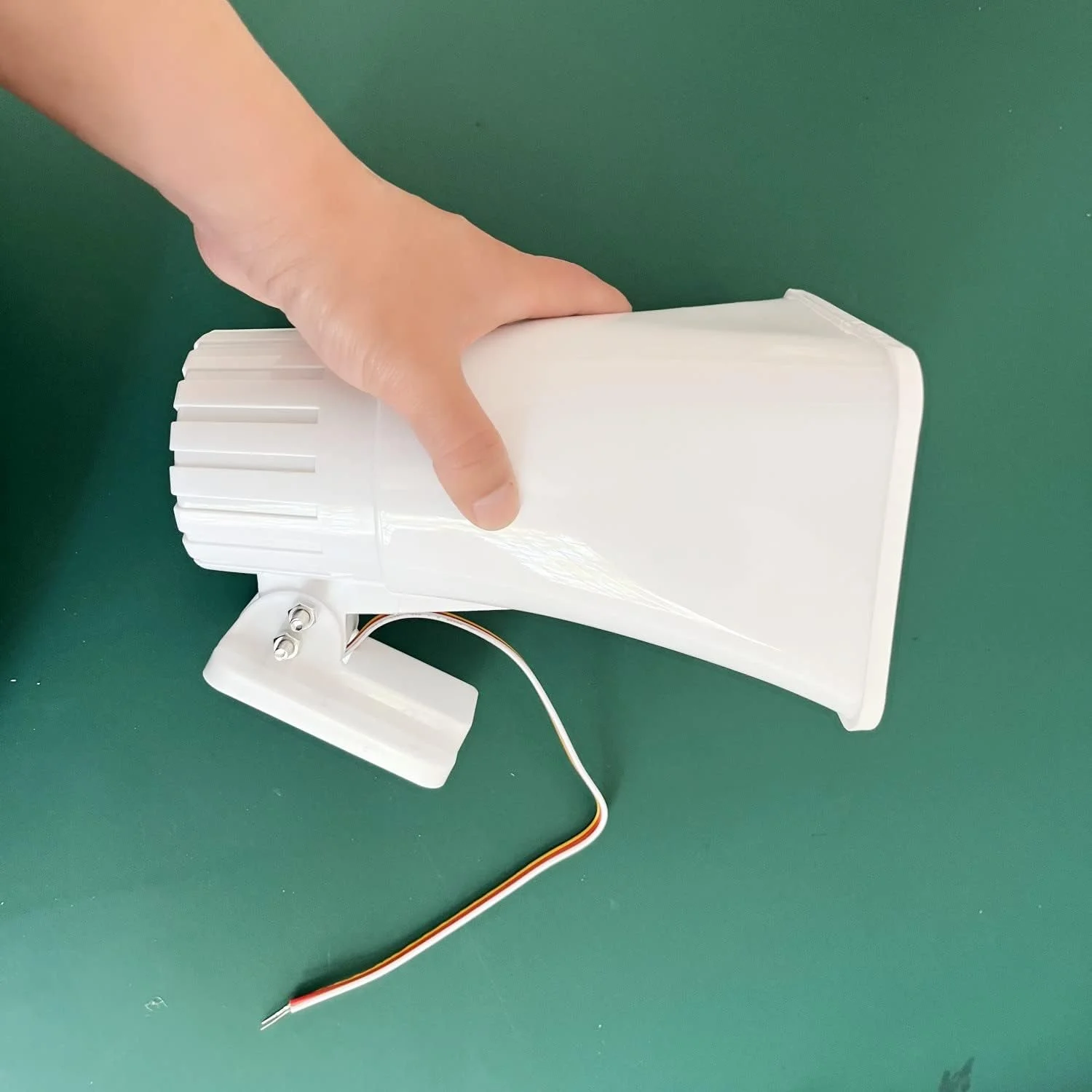 آژیر خطر 30 واتی Nmifoan، فوق العاده بلند 130 دسی بل، بوق الکترونیکی، آژیر امنیتی داخلی/خارجی DC 12V آژیر خطر 30 واتی Nmifoan، فوق العاده بلند 130 دسی بل، بوق الکترونیکی، آژیر امنیتی داخلی/خارجی DC 12V