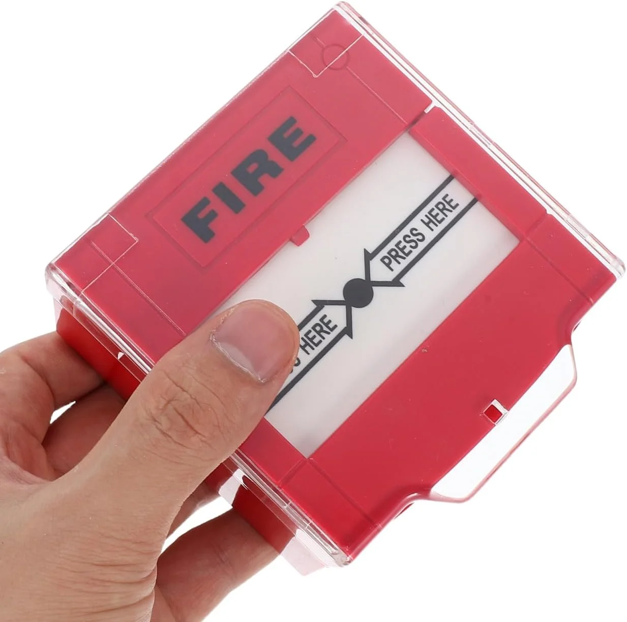 دکمه آلارم آتش نشانی NUOBESTY، کلید دستی پاسخ سریع تماس اضطراری ضد آب برای ایمنی