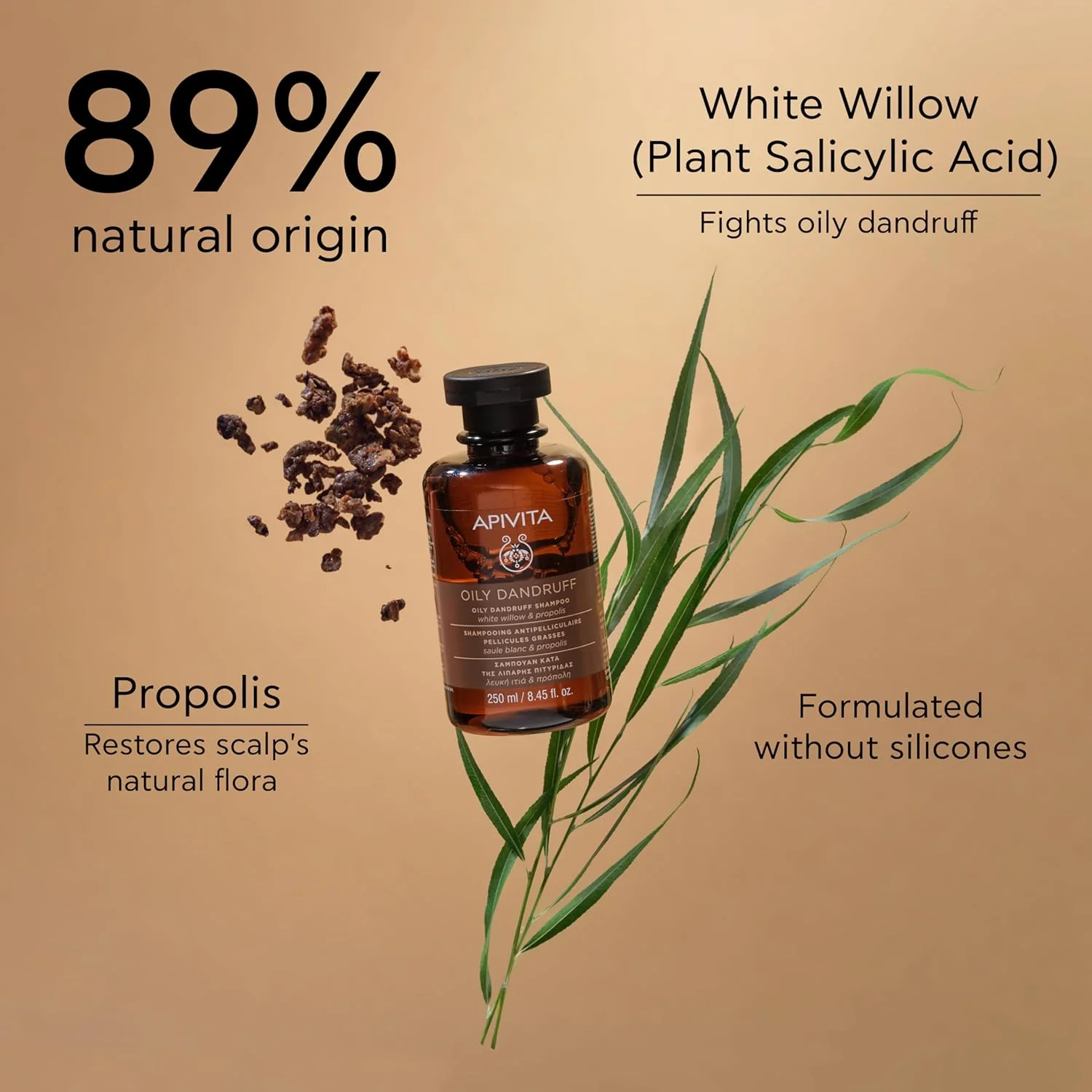 شامپو ضد شوره چرب آپی ویتا 250 میلی لیتر شامپو ضد شوره چرب آپی ویتا 250 میلی لیتر