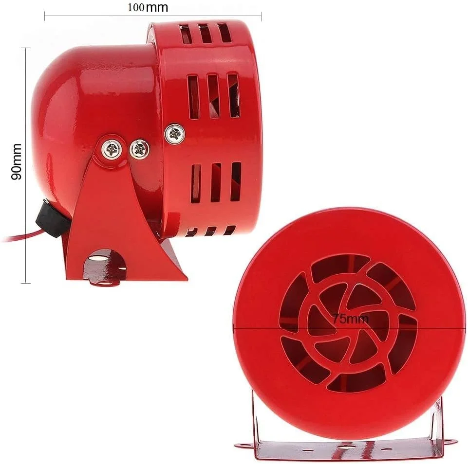 آژیر موتور صنعتی 220 ولت POWERED MME با برد صدای 100 متر، آلارم اعلام حریق (نصب دیواری)