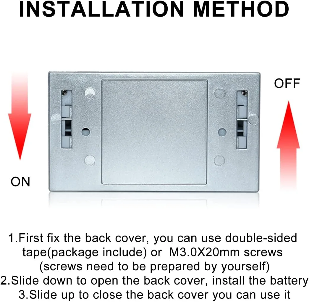 چراغ سوراخ کلید درب shsyue با سنسور حرکتی مادون قرمز، چراغ 4 LED، قابل چسباندن در هر مکان، با باتری کار می کند - نقره ای