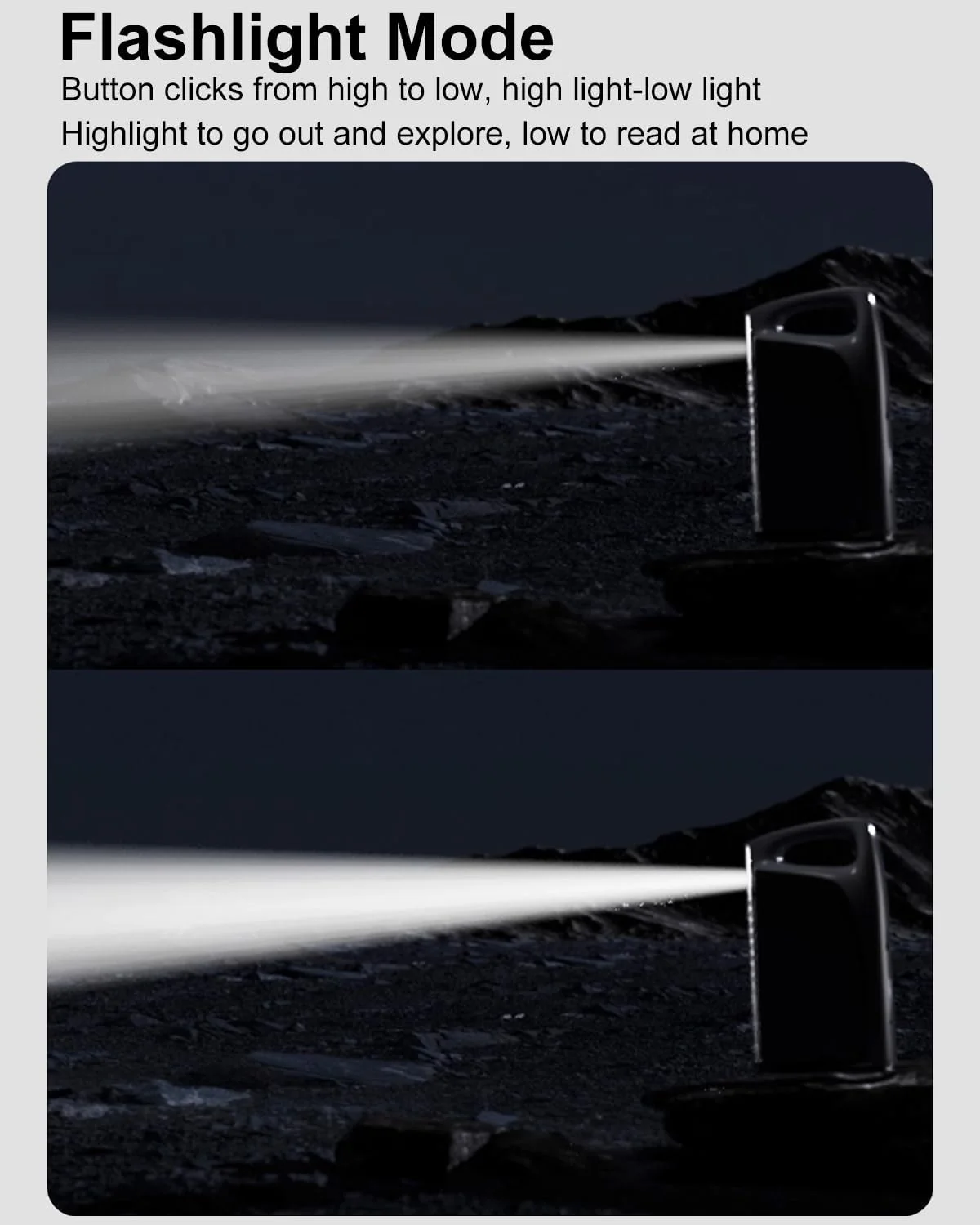 چراغ قوه اضطراری قابل حمل فیلیپس، چراغ قوه 10 واتی قابل شارژ، حالت 3 در 1 (چراغ قوه/چراغ کمپینگ/نور محیطی RGB)، 1000 لومن، چراغ قوه فانوسی باتری 4000 میلی آمپر ساعتی برای خانه، کمپینگ، پیاده روی، مواقع اضطراری