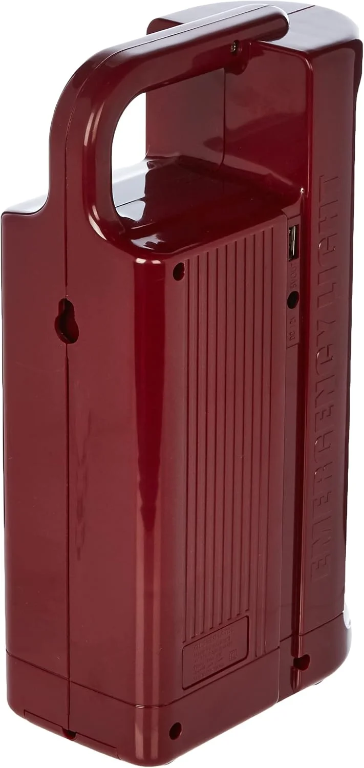 چراغ اضطراری ال ای دی 24 تایی شارژی اولسن مارک با 2 حالت تنظیم سرعت، قرمز