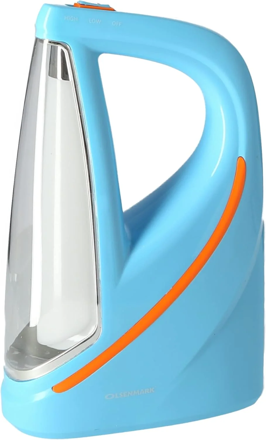 چراغ اضطراری ال ای دی 60 تایی شارژی اولسن مارک، آبی چراغ اضطراری ال ای دی 60 تایی شارژی اولسن مارک، آبی