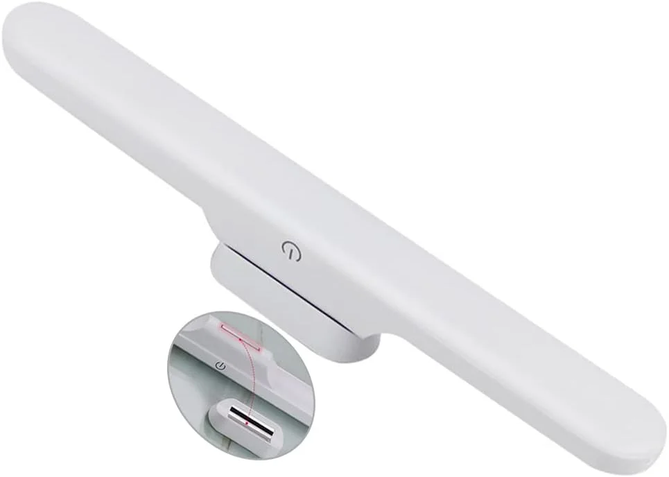 نوار چراغ LED، پایه مغناطیسی و نوار لامپ قابل شارژ USB، قابل حمل برای آرایش، خودرو، کابینت، مطالعه در اتاق خواب و موارد اضطراری