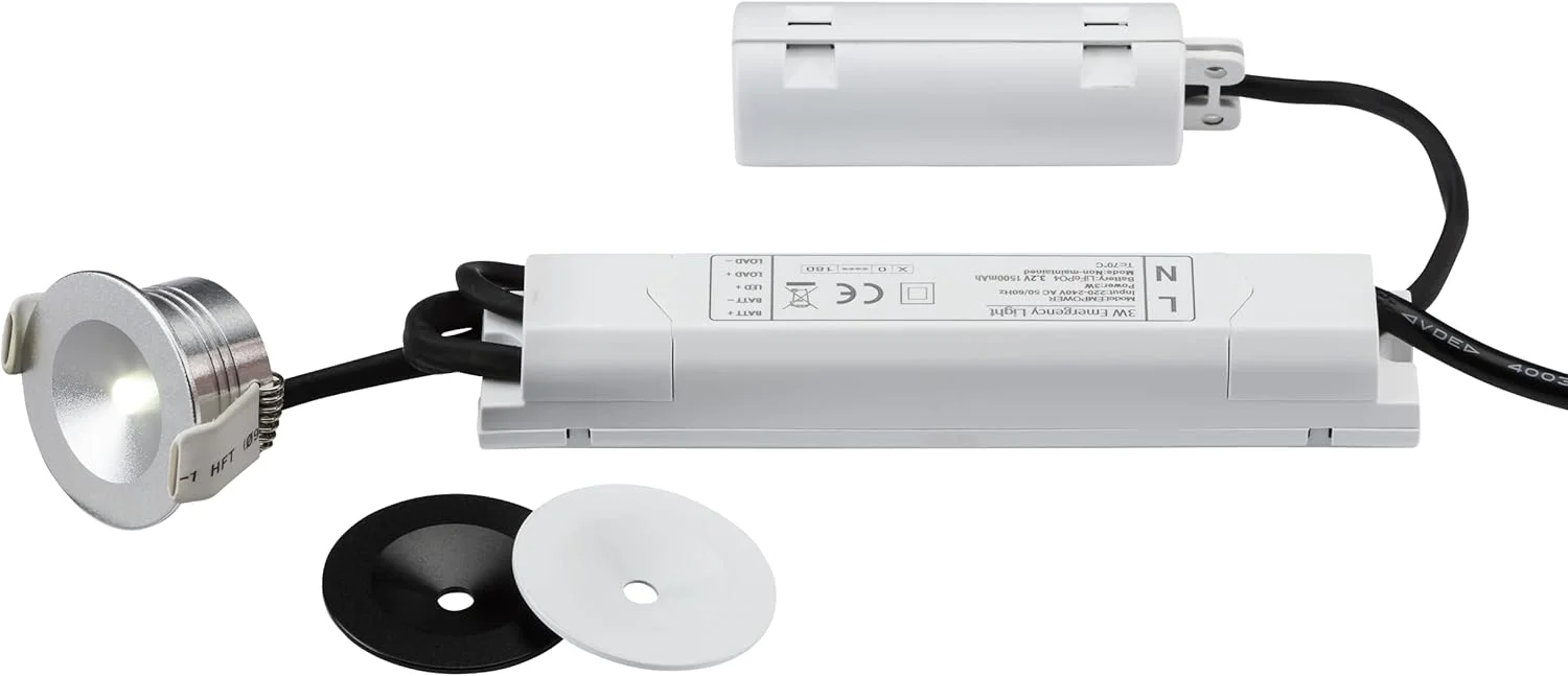 چراغ سقفی اضطراری ال ای دی 3 وات نایتسبریج EMPOWER3 با ولتاژ 230 ولت و درجه حفاظت IP20 چراغ سقفی اضطراری ال ای دی 3 وات نایتسبریج EMPOWER3 با ولتاژ 230 ولت و درجه حفاظت IP20