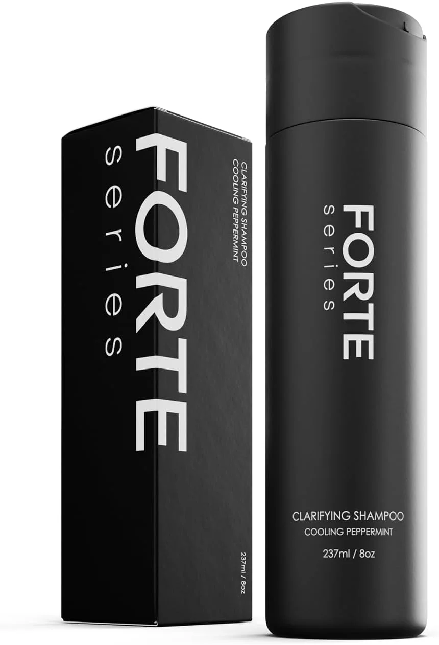 شامپو پاک کننده موهای چرب مردانه الکس کاستا سری فورته - پاک کننده قوی آلودگی، چربی و تجمع مواد حالت دهنده - فرمول سم زدا - برای موهای چرب - روغن نعناع فلفلی - فاقد سولفات و پارابن (236 میلی لیتر)