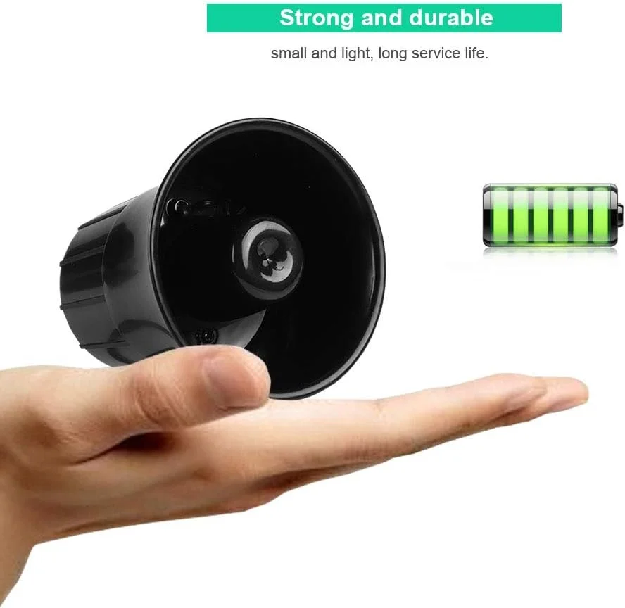 آژیر دزدگیر سیمی دیوچه DC 12V با صدای بلند برای سیستم حفاظت امنیتی خانه، ضد حریق داخلی/خارجی 115dB