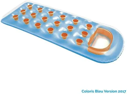 تشک بادی آفتاب گیر اینتکس 18 محفظه - تشک بادی - 188 X 71 سانتی متر - رنگ های متنوع