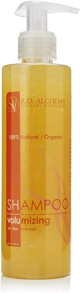 شامپو حجم دهنده 100% طبیعی و ارگانیک. شستشوی موی طبیعی - عالی برای موهای خشک، چرب و کم حجم. شامپو بدون سولفات حاوی روغن آرگان و ویتامین E + عصاره های گیاهی برای پاکسازی و حجم دهی بدون خشک کردن