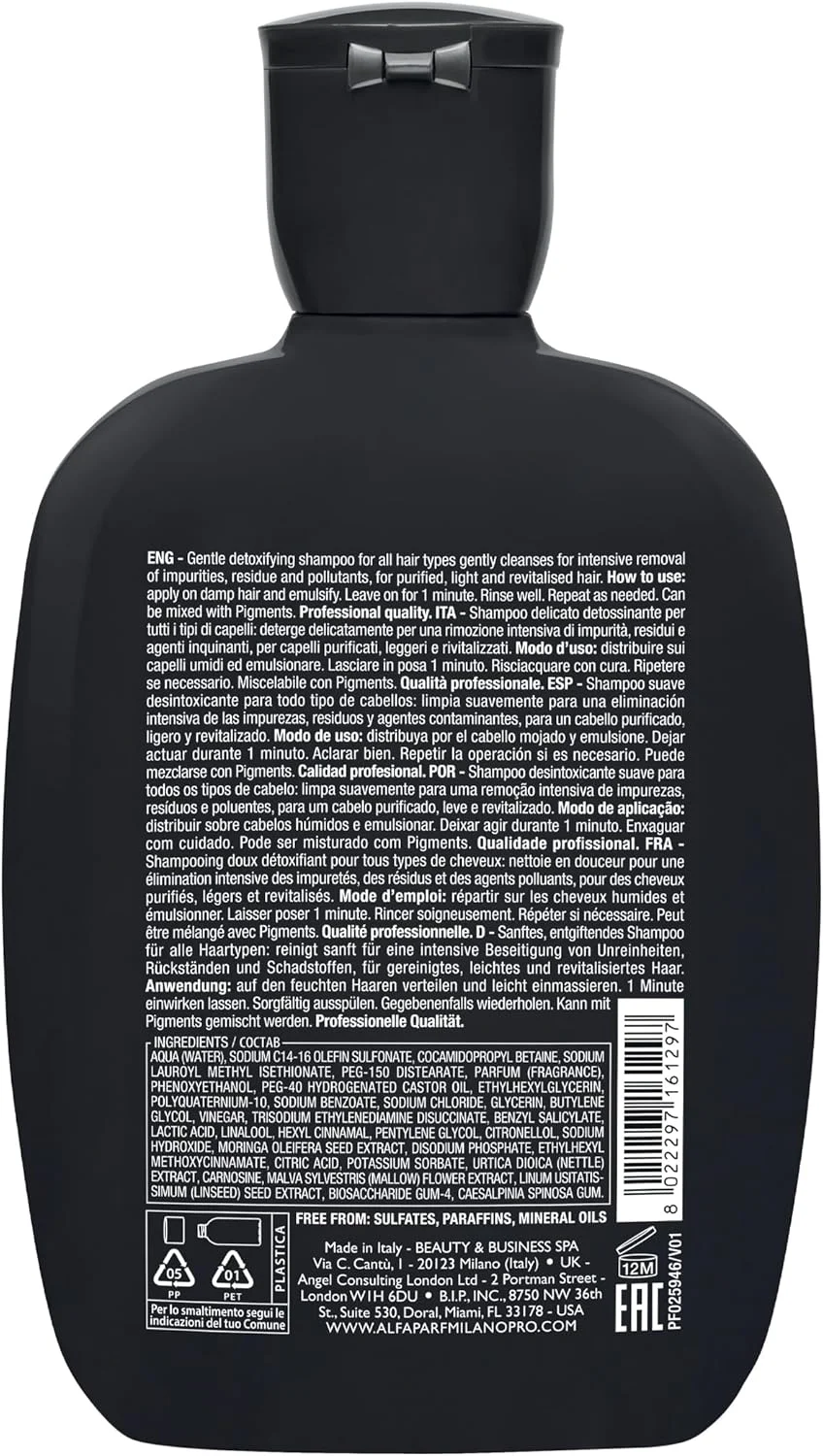 شامپو سم زدای ملایم ALFAPARF MILANO Semi Di Lino Sublime حجم 250 میلی لیتر شامپو سم زدای ملایم ALFAPARF MILANO Semi Di Lino Sublime حجم 250 میلی لیتر