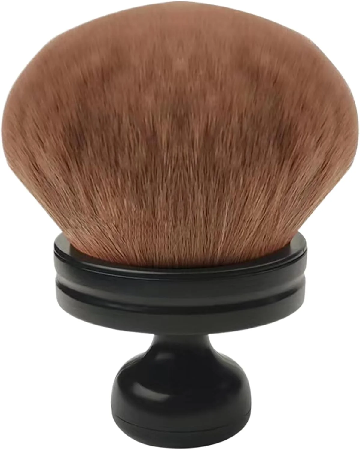 براش برنزه کننده، براش بزرگ آرایش بدن، قطر 7.4 سانتی متر، سر پهن، کابوکی بیضی شکل، اپلیکاتور قابل حمل پوست برای پاها/بازوها