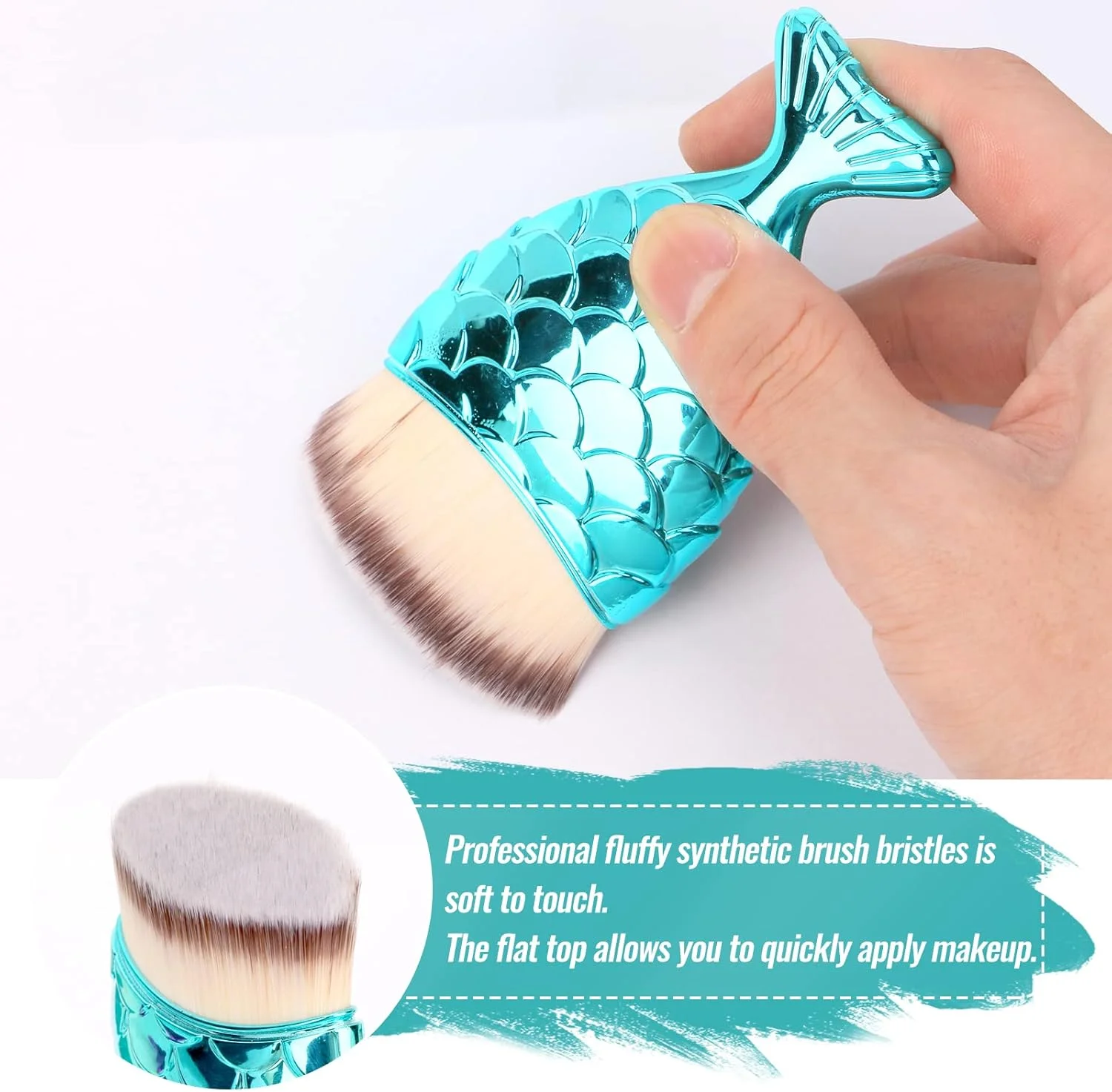 براش ضد آفتاب UNIMEIX برای صورت، براش کابوکی، اپلیکاتور ضد آفتاب برای کودکان، براش های آرایشی فونداسیون برای فونداسیون مایع، پودر، کرم، کانتور، براش های پرداخت، نقطه گذاری و ترکیب (آبی فیروزه ای) براش ضد آفتاب UNIMEIX برای صورت، براش کابوکی، اپلیکاتور ضد آفتاب برای کودکان، براش های آرایشی فونداسیون برای فونداسیون مایع، پودر، کرم، کانتور، براش های پرداخت، نقطه گذاری و ترکیب (آبی فیروزه ای)