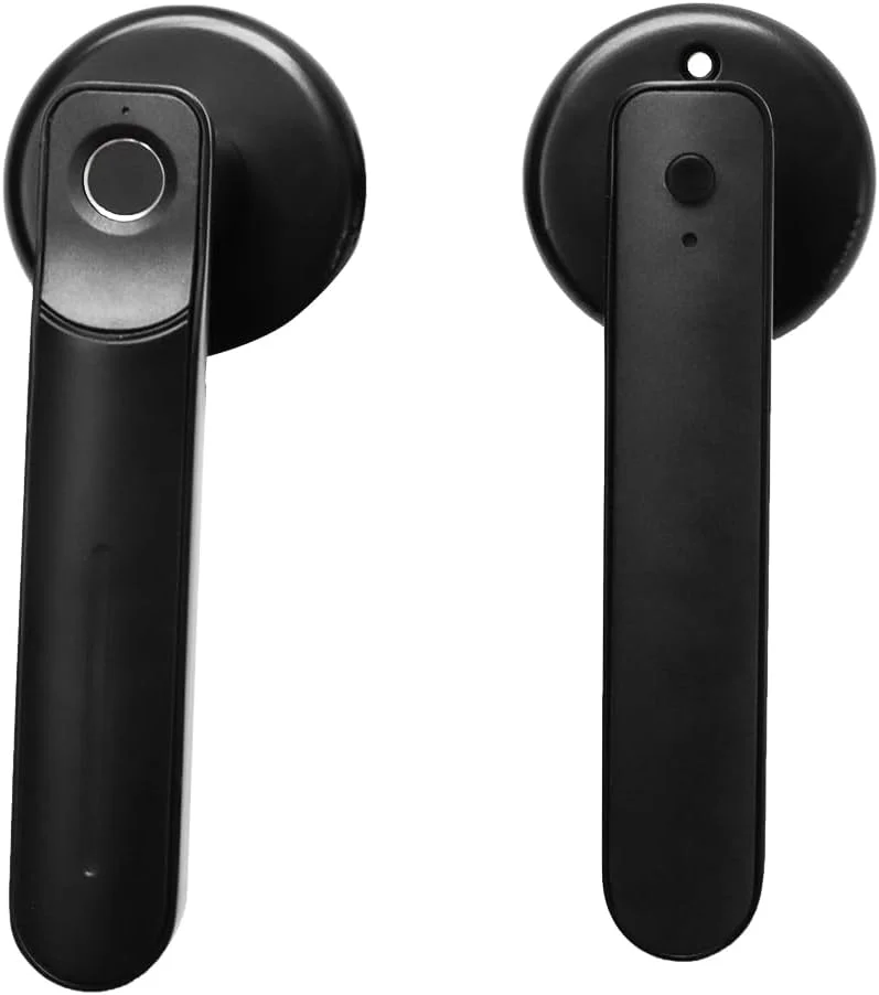 قفل درب هوشمند Hsthe Sea، قفل درب دیجیتال اثر انگشتی هوشمند، دستگیره قابل تنظیم چپ و راست برای امنیت خانه و دفتر، سیستم ورود بدون کلید