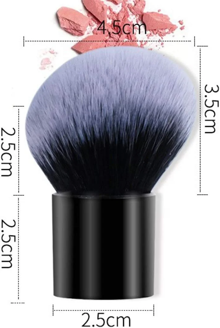 RN BEAUTY براش بزرگ پودر معدنی، براش کرم پودر، براش کانتور، براش رژگونه، براش برنزر، براش ترکیب کننده صورت، براش آرایشی کابوکی متراکم و ضخیم با پوشش کامل (سر زاویه دار، مشکی) RN BEAUTY براش بزرگ پودر معدنی، براش کرم پودر، براش کانتور، براش رژگونه، براش برنزر، براش ترکیب کننده صورت، براش آرایشی کابوکی متراکم و ضخیم با پوشش کامل (سر زاویه دار، مشکی)