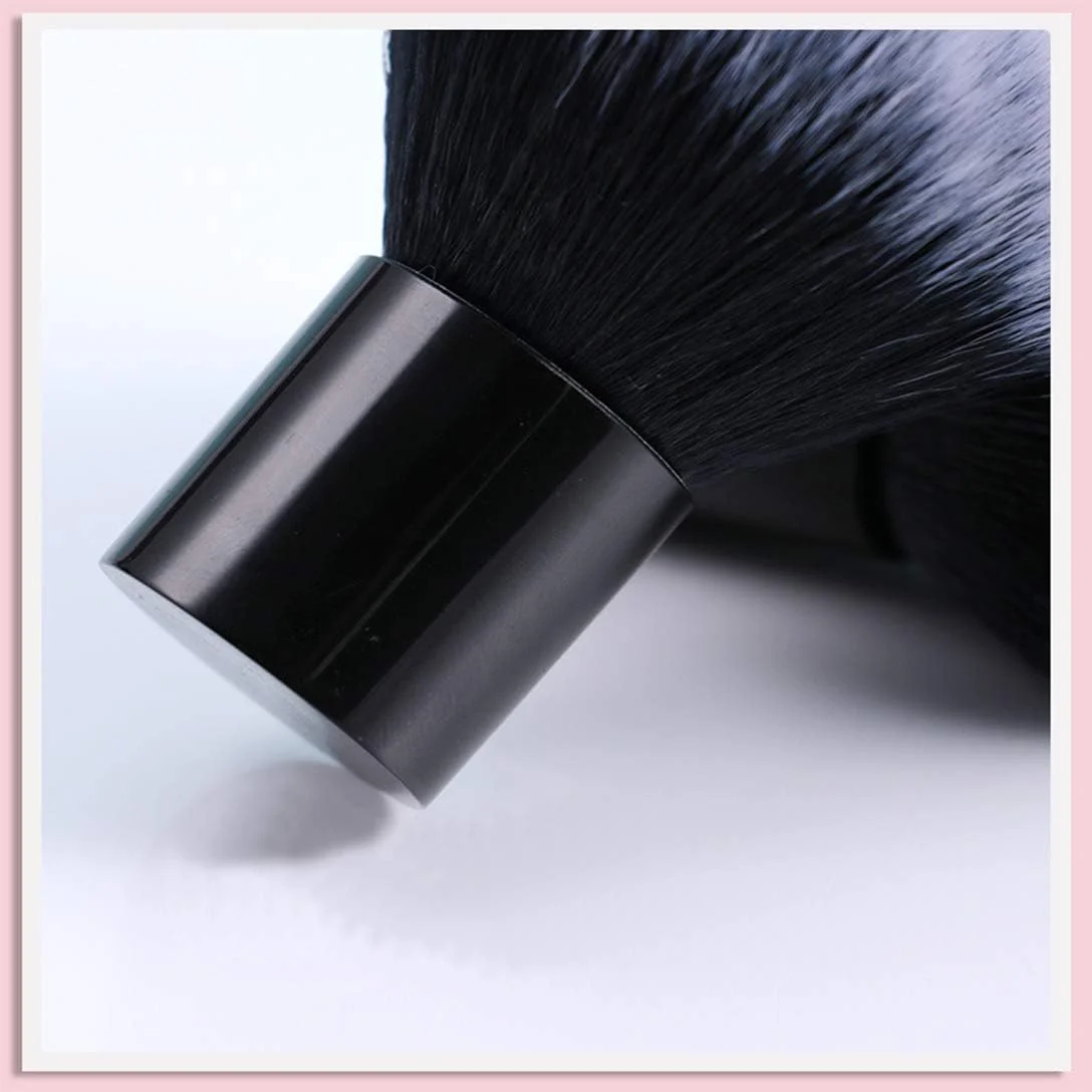RN BEAUTY براش بزرگ پودر معدنی، براش کرم پودر، براش کانتور، براش رژگونه، براش برنزر، براش ترکیب کننده صورت، براش آرایشی کابوکی متراکم و ضخیم با پوشش کامل (سر زاویه دار، مشکی) RN BEAUTY براش بزرگ پودر معدنی، براش کرم پودر، براش کانتور، براش رژگونه، براش برنزر، براش ترکیب کننده صورت، براش آرایشی کابوکی متراکم و ضخیم با پوشش کامل (سر زاویه دار، مشکی)