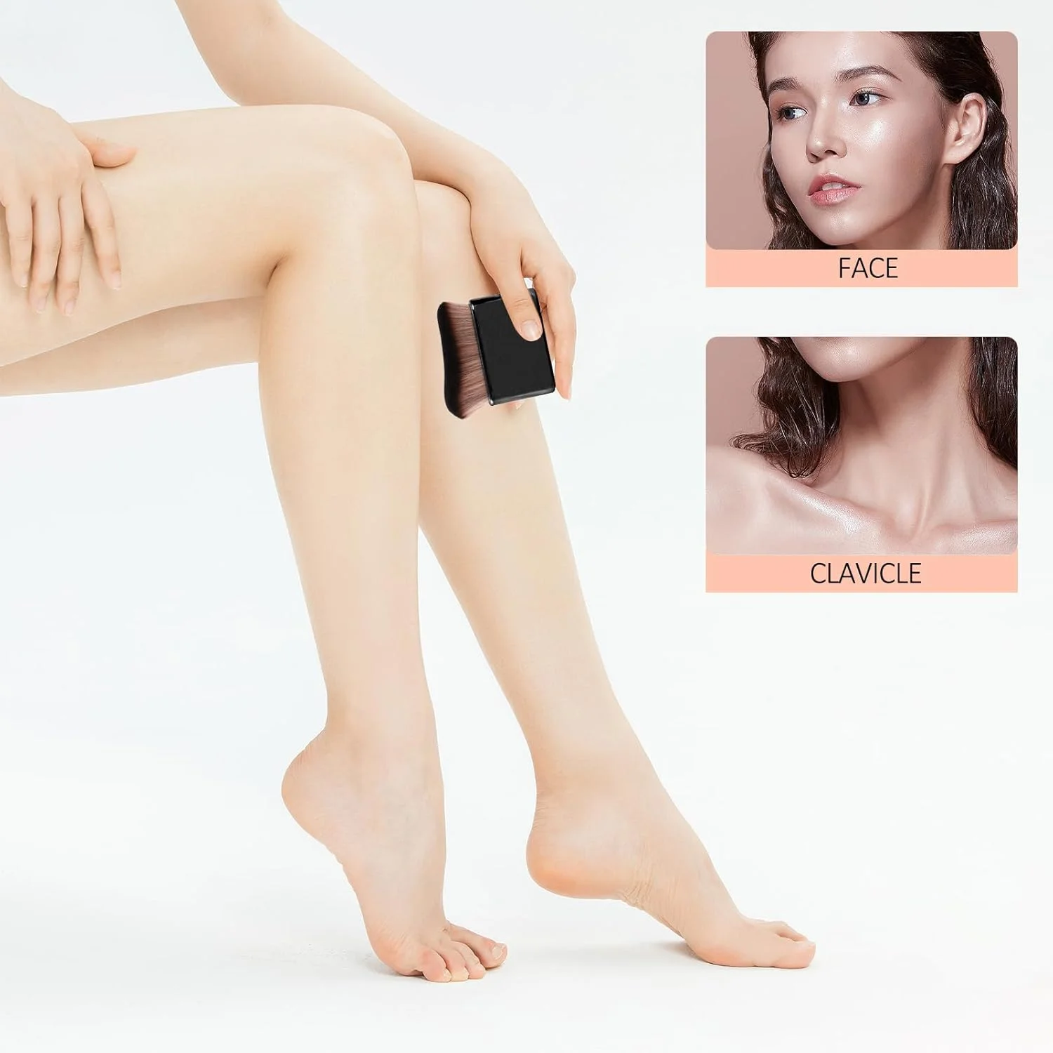 براش برنزه کننده اوریبات - براش کابوکی برای بدن، براش برنزه کننده ضد آفتاب، رژگونه، سایه، پودر، برنزر و کرم پودر، براش آرایشی برای صورت و بدن (مشکی) براش برنزه کننده اوریبات - براش کابوکی برای بدن، براش برنزه کننده ضد آفتاب، رژگونه، سایه، پودر، برنزر و کرم پودر، براش آرایشی برای صورت و بدن (مشکی)