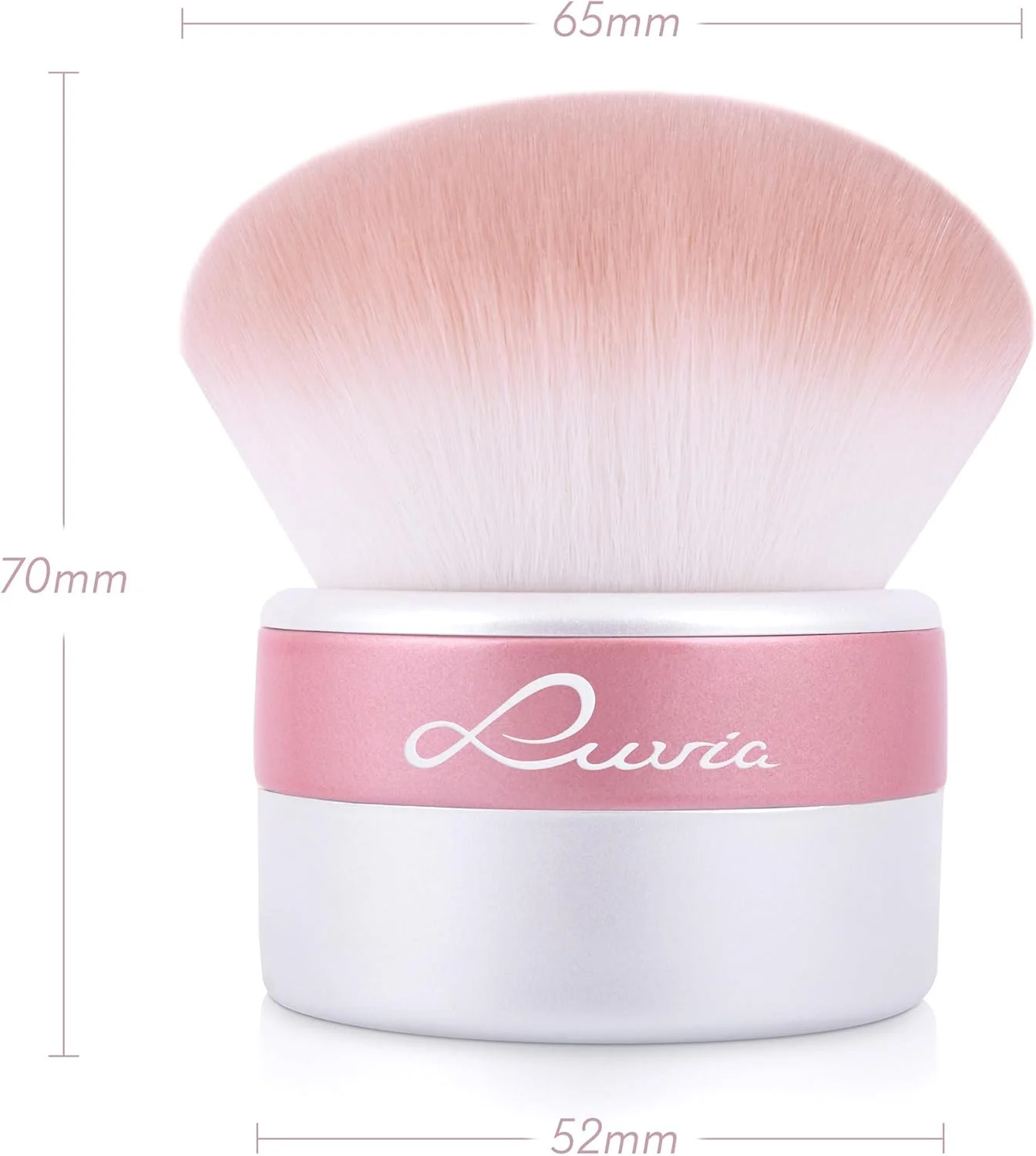برس آرایشی کابوکی XXL Luvia Cosmetics، برس پودر XXL برای صورت، برنزر، رژگونه، کانتور، هایلایتر، برس وگان، برس کابوکی - Candy برس آرایشی کابوکی XXL Luvia Cosmetics، برس پودر XXL برای صورت، برنزر، رژگونه، کانتور، هایلایتر، برس وگان، برس کابوکی - Candy