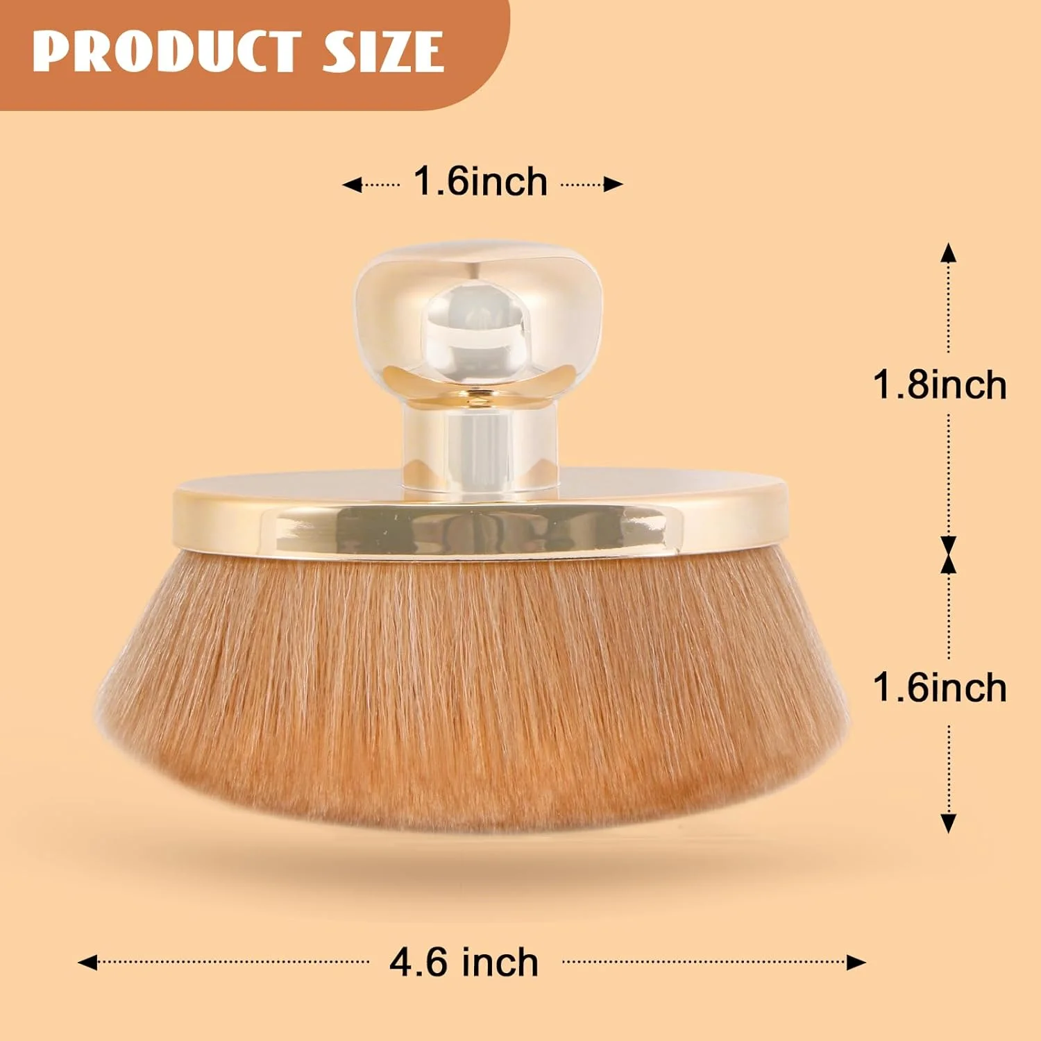 براش آرایشی بزرگ بدن برای برنزه کردن – براش کابوکی بیضی شکل پهن 115 میلی متری برای ترکیب و محو کردن برنزر، براش برنزه کننده وگان برای پاها و بدن به همراه کیف بند دار از یوسنگ براش آرایشی بزرگ بدن برای برنزه کردن – براش کابوکی بیضی شکل پهن 115 میلی متری برای ترکیب و محو کردن برنزر، براش برنزه کننده وگان برای پاها و بدن به همراه کیف بند دار از یوسنگ