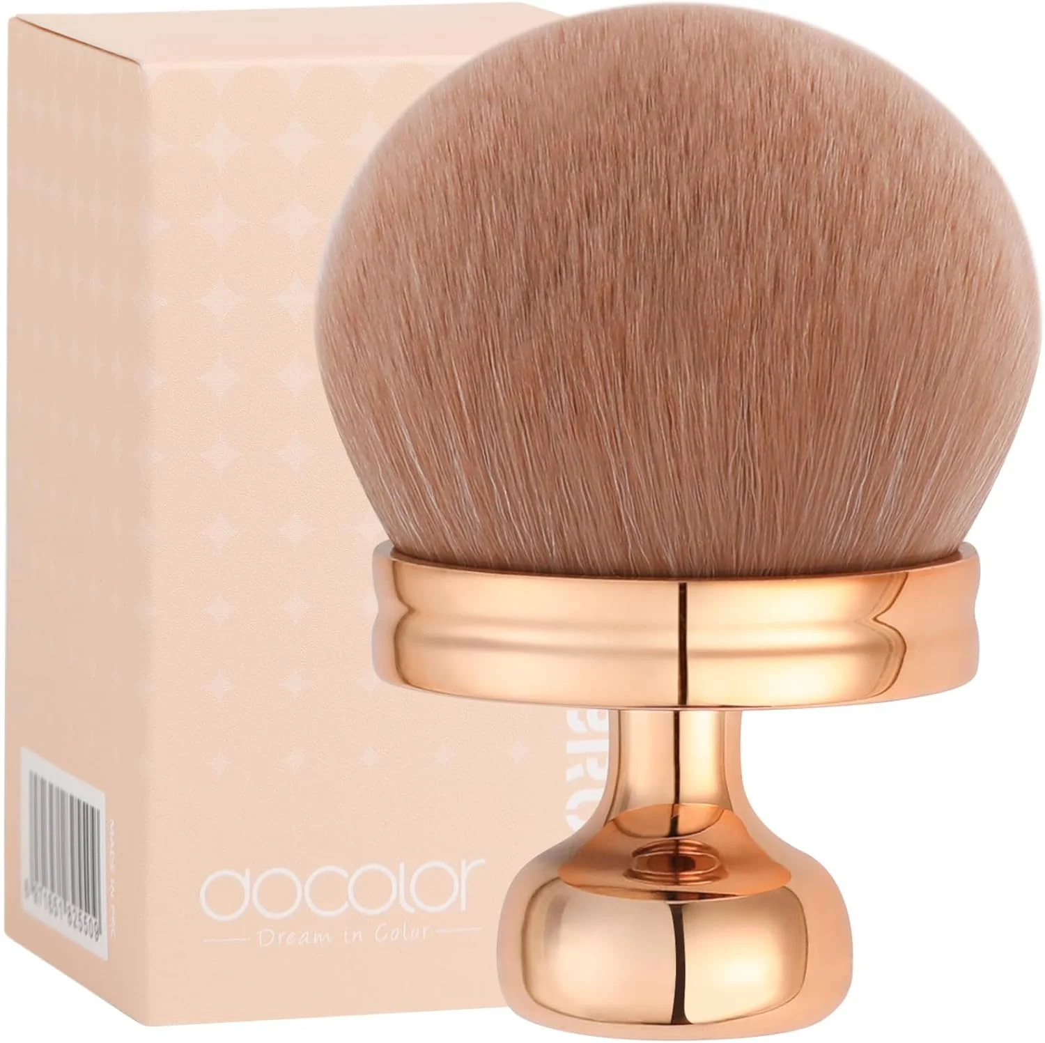 براش آرایشی بزرگ بدن Docolor برای برنزه کردن، براش ترکیبی برنزه کننده 3 اینچی، موی مصنوعی نرم، پودر، کرم پودر، رژگونه، برنزر، براش صورت و بدن جعبه هدیه براش آرایشی بزرگ بدن Docolor برای برنزه کردن، براش ترکیبی برنزه کننده 3 اینچی، موی مصنوعی نرم، پودر، کرم پودر، رژگونه، برنزر، براش صورت و بدن جعبه هدیه