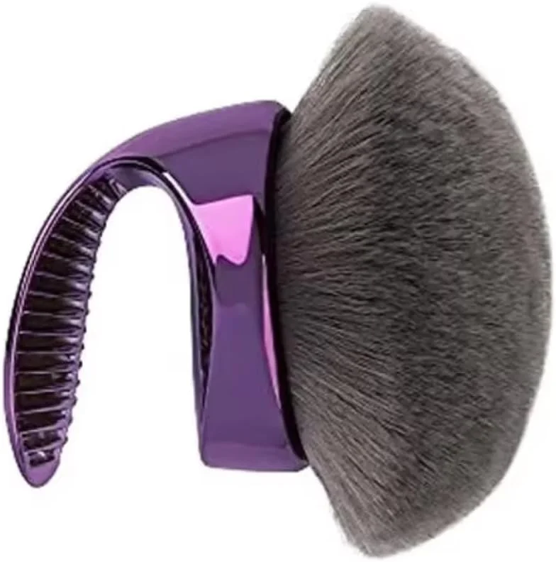 براش بدن Ws- Beauty Blend & Blur برای آرایش، برنزه کننده خودکار، برنزر؛ ارائه دهنده استفاده بی نقص با موهای مصنوعی وگان، 15 سانتی متر
