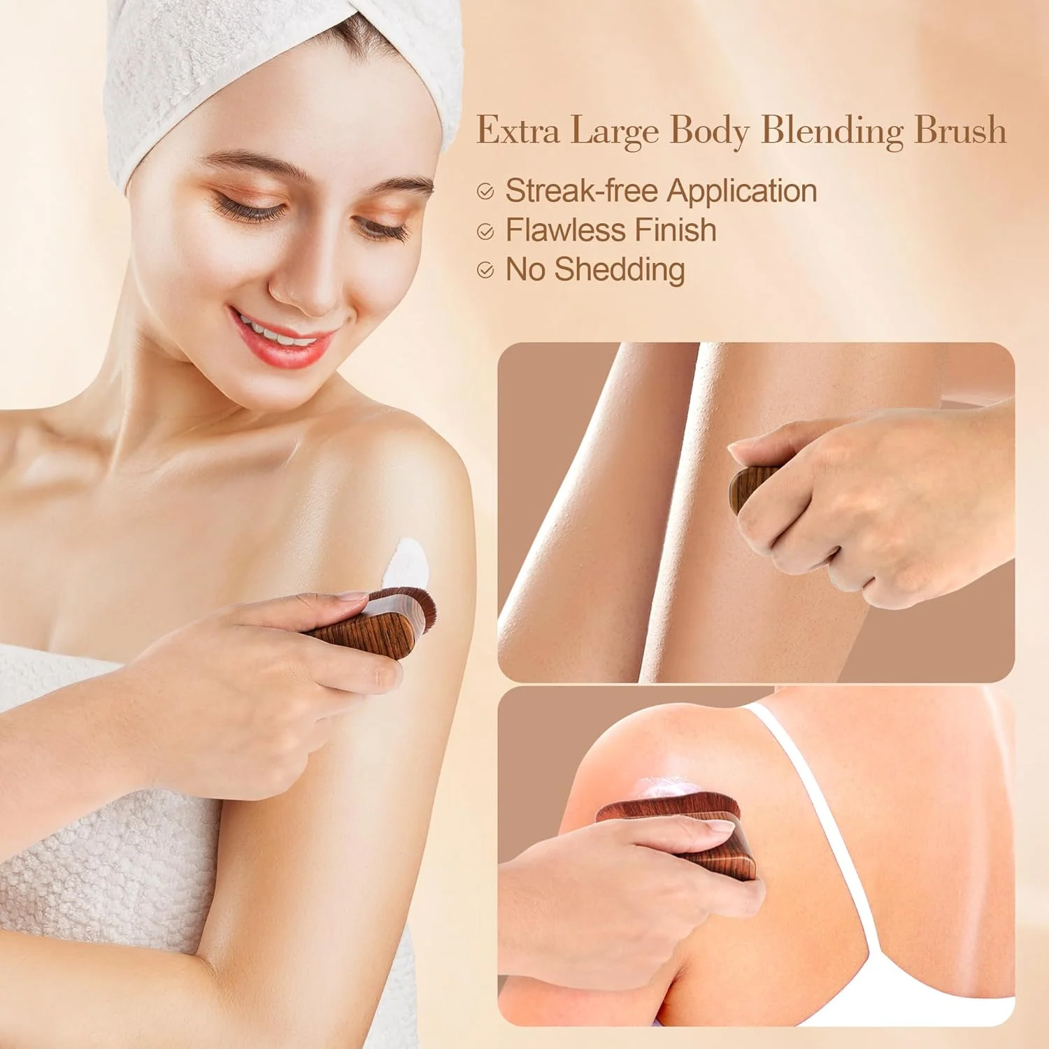 براش برنزه کننده BeeYoYe برای برنزه کردن خودکار، براش برنزه کننده دستکشی برای صورت و بدن، براش آرایشی پا کابوکی برای موس برنزه کننده خودکار براش برنزه کننده BeeYoYe برای برنزه کردن خودکار، براش برنزه کننده دستکشی برای صورت و بدن، براش آرایشی پا کابوکی برای موس برنزه کننده خودکار