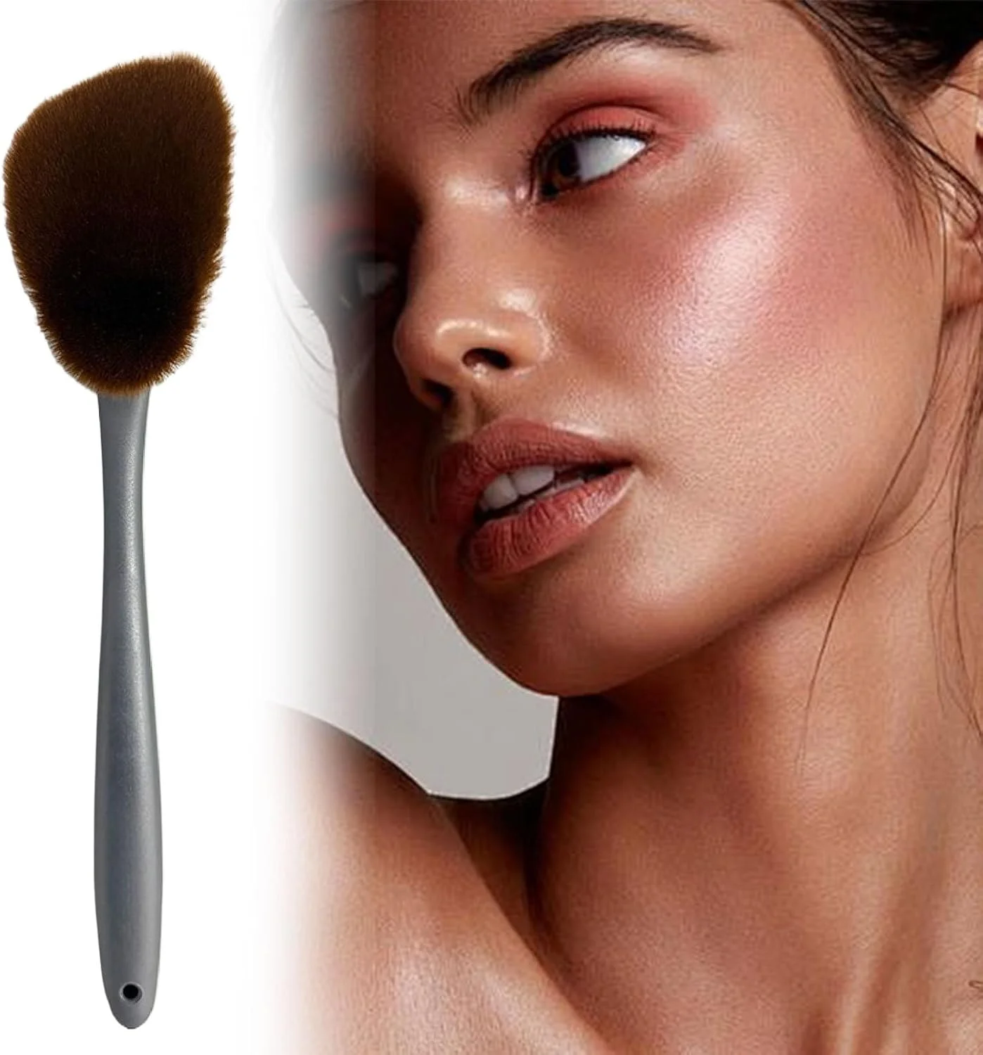 لوسیون اپلیکاتور برای پشت، اپلیکاتور مرطوب کننده پشت | برس آرایشی بدن قابل حمل و استفاده مجدد برای مرطوب کردن، برنزه کردن و لایه برداری پا