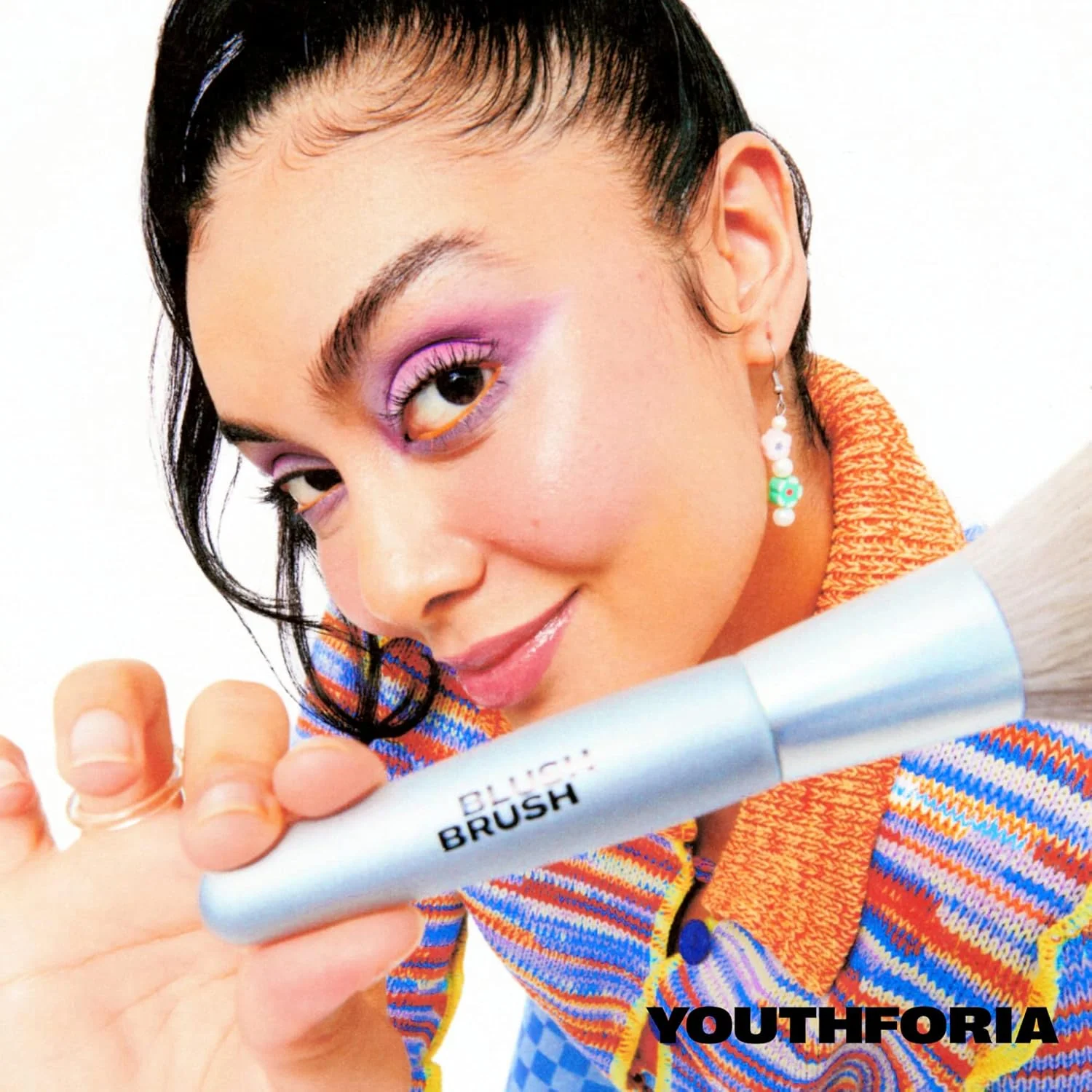 براش رژگونه Youthforia، براش آرایشی نرم و زاویه دار برای ترکیب پودر، کرم و مایع، ایجاد کننده پوششی بی عیب و نقص، وگان و بدون تست حیوانی براش رژگونه Youthforia، براش آرایشی نرم و زاویه دار برای ترکیب پودر، کرم و مایع، ایجاد کننده پوششی بی عیب و نقص، وگان و بدون تست حیوانی