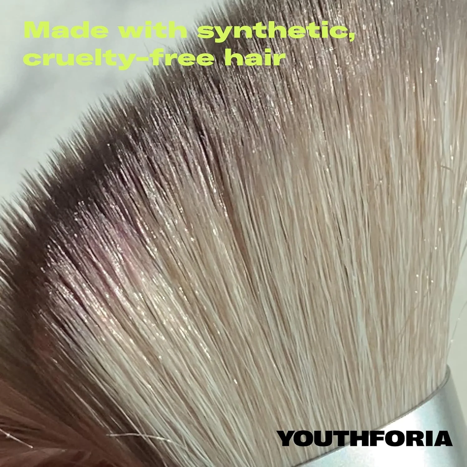 براش رژگونه Youthforia، براش آرایشی نرم و زاویه دار برای ترکیب پودر، کرم و مایع، ایجاد کننده پوششی بی عیب و نقص، وگان و بدون تست حیوانی براش رژگونه Youthforia، براش آرایشی نرم و زاویه دار برای ترکیب پودر، کرم و مایع، ایجاد کننده پوششی بی عیب و نقص، وگان و بدون تست حیوانی