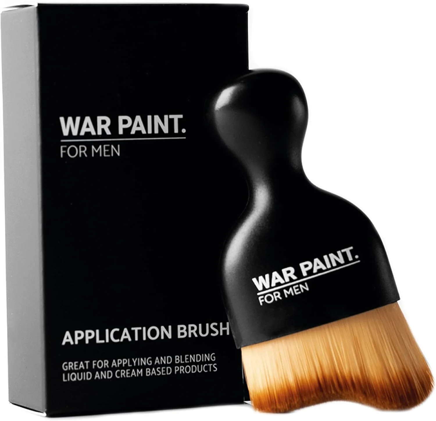 براش زاویه دار آرایشی War Paint For Men - ایده آل برای ترکیب و استفاده از لوازم آرایش مایع - وگان و بدون تست حیوانی - براش ایده آل برای استفاده از کرم پودر - محصول آرایشی برای آقایان براش زاویه دار آرایشی War Paint For Men - ایده آل برای ترکیب و استفاده از لوازم آرایش مایع - وگان و بدون تست حیوانی - براش ایده آل برای استفاده از کرم پودر - محصول آرایشی برای آقایان