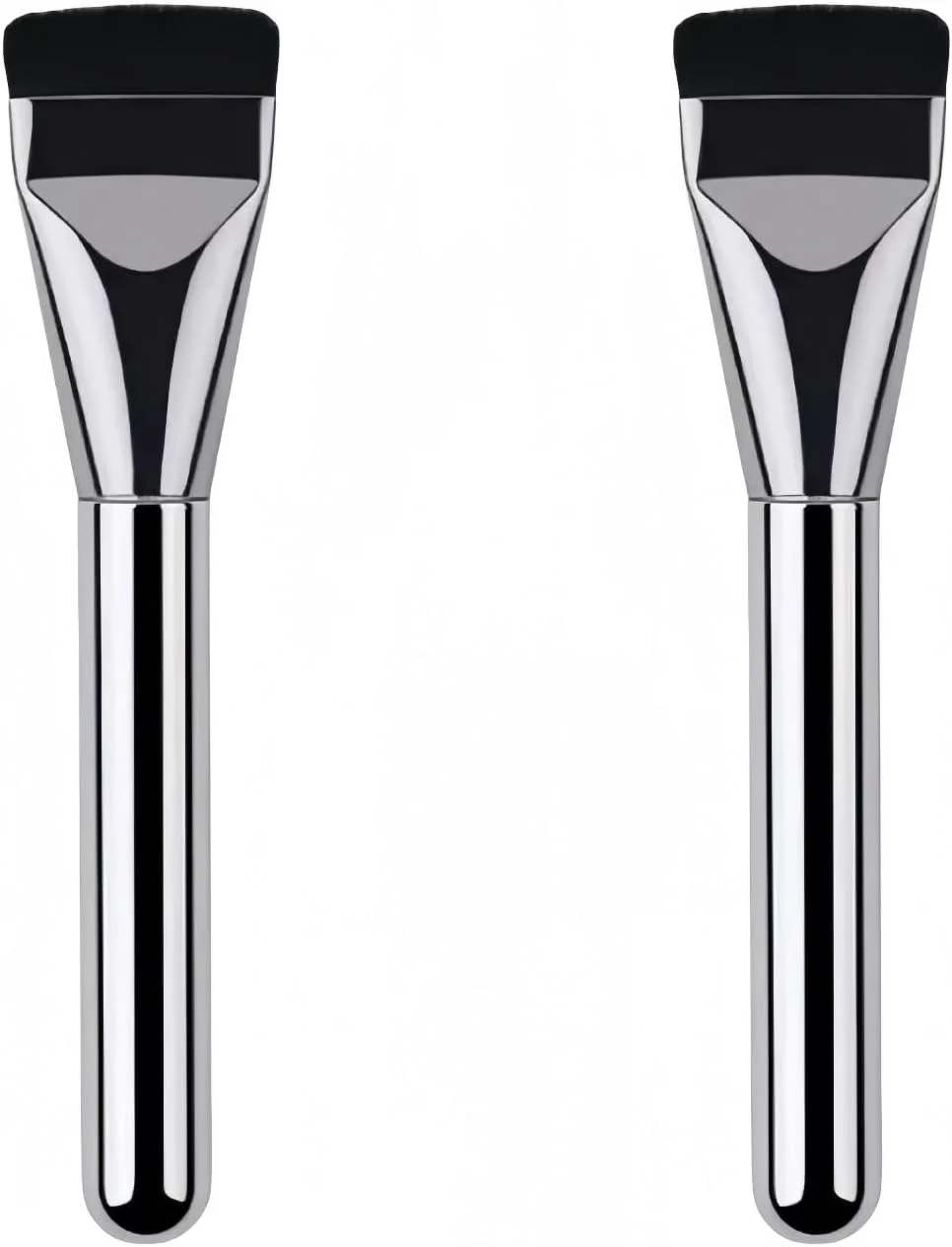 ست برس آرایشی کرم پودر تیغه ای فوق العاده نازک TIKMNO، 2 عددی - برس کرم پودر مایع فوق العاده نازک، موهای مصنوعی نرم برای کرم پودرهای مایع و کرمی، ماسک صورت و استفاده از محصولات مراقبت از پوست ست برس آرایشی کرم پودر تیغه ای فوق العاده نازک TIKMNO، 2 عددی - برس کرم پودر مایع فوق العاده نازک، موهای مصنوعی نرم برای کرم پودرهای مایع و کرمی، ماسک صورت و استفاده از محصولات مراقبت از پوست