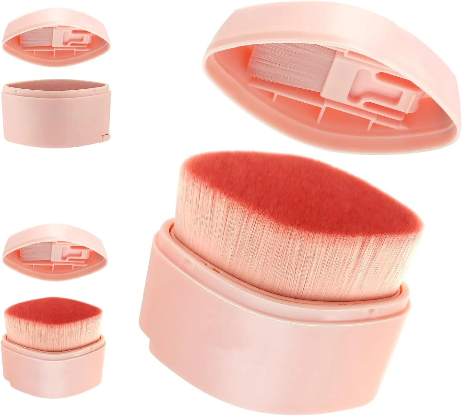 براش کرم پودر TERRIFI، براش آرایشی کابوکی سر صاف برای ترکیب مایع، کرم، پودر یا ماسک صورت، ست براش صورت چند منظوره با دو سایز برای استفاده بی نقص براش کرم پودر TERRIFI، براش آرایشی کابوکی سر صاف برای ترکیب مایع، کرم، پودر یا ماسک صورت، ست براش صورت چند منظوره با دو سایز برای استفاده بی نقص