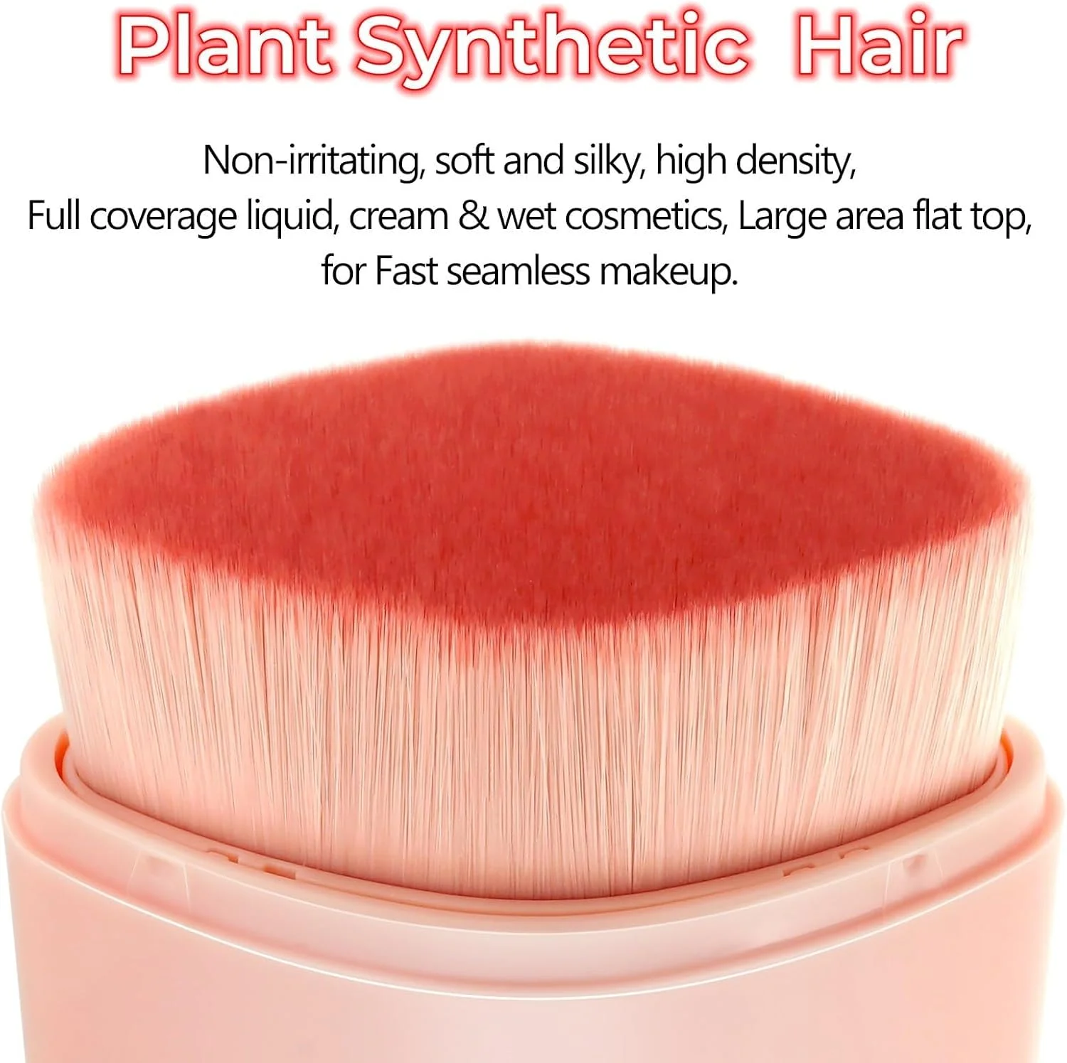 براش کرم پودر TERRIFI، براش آرایشی کابوکی سر صاف برای ترکیب مایع، کرم، پودر یا ماسک صورت، ست براش صورت چند منظوره با دو سایز برای استفاده بی نقص براش کرم پودر TERRIFI، براش آرایشی کابوکی سر صاف برای ترکیب مایع، کرم، پودر یا ماسک صورت، ست براش صورت چند منظوره با دو سایز برای استفاده بی نقص