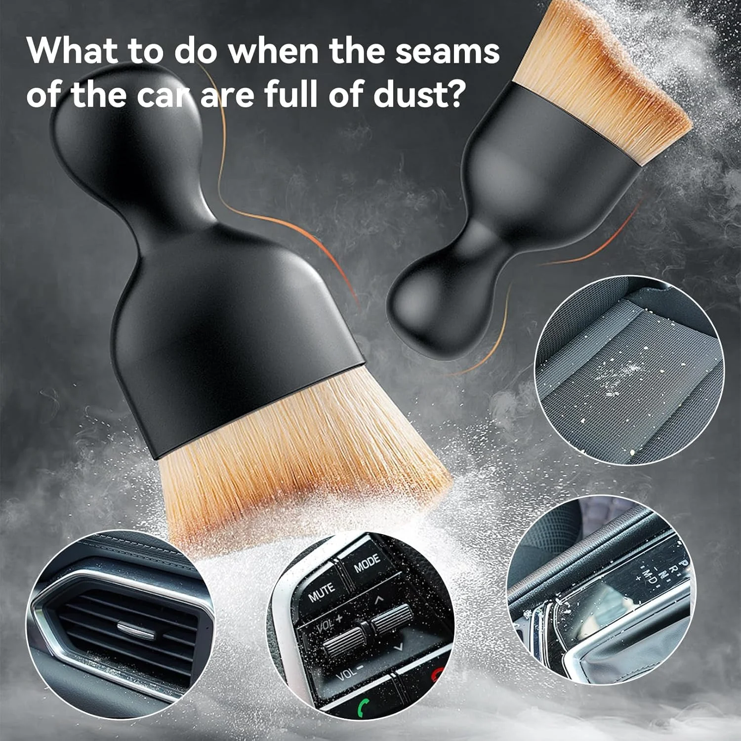 براش برنزه کننده، براش برنزه کننده مصنوعی، براش های آرایشی طبیعی بدون رگه، براش های فونداسیون تخت زاویه دار، براش ترکیب رژگونه و پولیش بدن، اپلیکاتور کرم برنزه کننده برای صورت، بدن و پاها