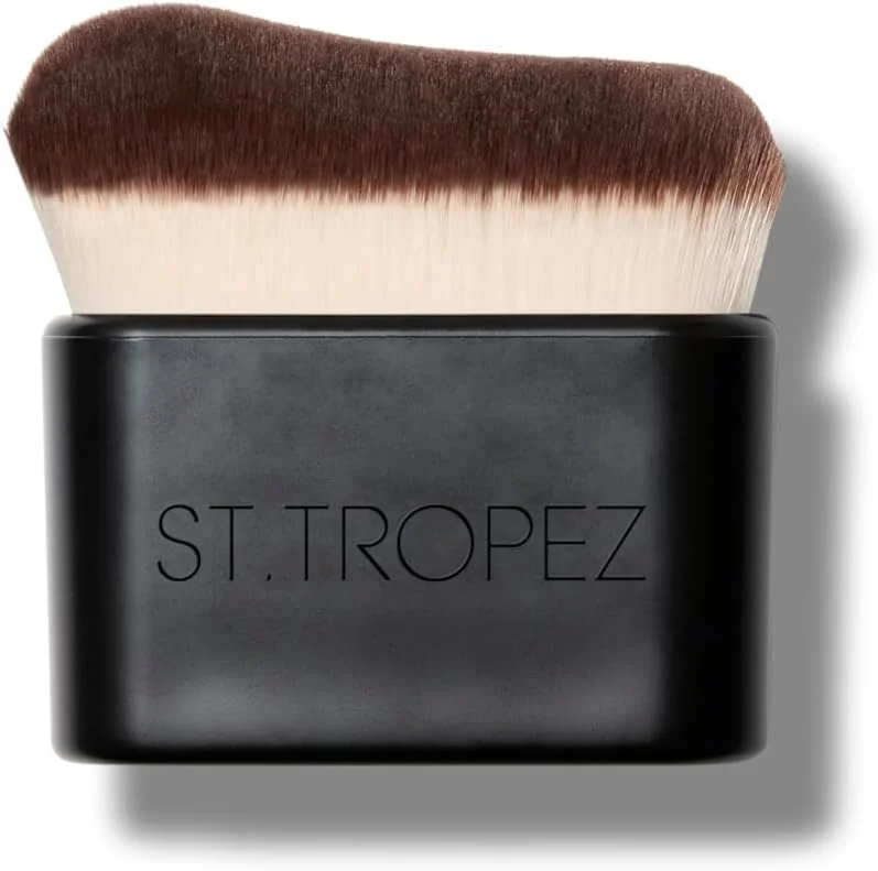 براش لوکس St.Tropez، براش مخصوص استفاده از محصولات برنزه کننده برای داشتن پایانی بدون رگه، قابل استفاده با هر محصول، 1 عدد براش لوکس St.Tropez، براش مخصوص استفاده از محصولات برنزه کننده برای داشتن پایانی بدون رگه، قابل استفاده با هر محصول، 1 عدد