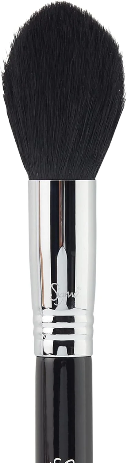 براش آرایشی سیگما بیوتی F25 - براش زاویه دار صورت. براش های حرفه ای آرایش صورت و چشم، بدون تست حیوانی و وگان، الیاف مصنوعی ضد آب و نرم