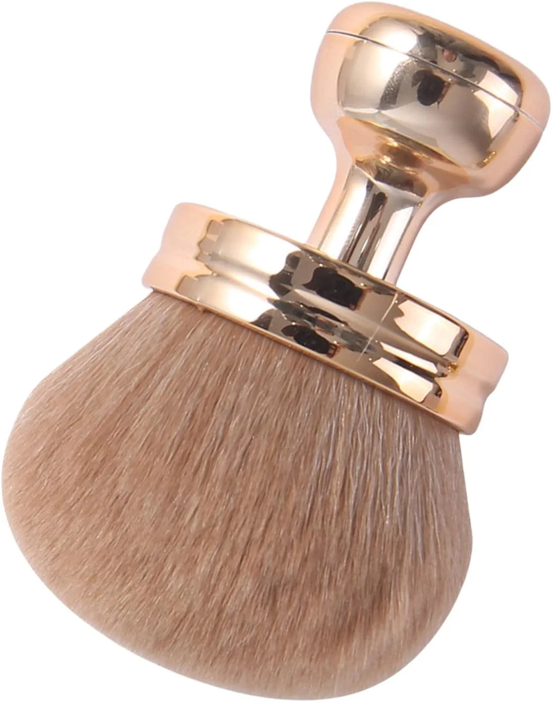 براش برنزه کننده بدن - براش اپلیکاتور بدن - پوشش یکنواخت 3 اینچی، اپلیکاتور لوازم آرایشی با سر پهن برای کرم پودر، رژگونه و کانسیلر، مناسب برای مادر و دوستان