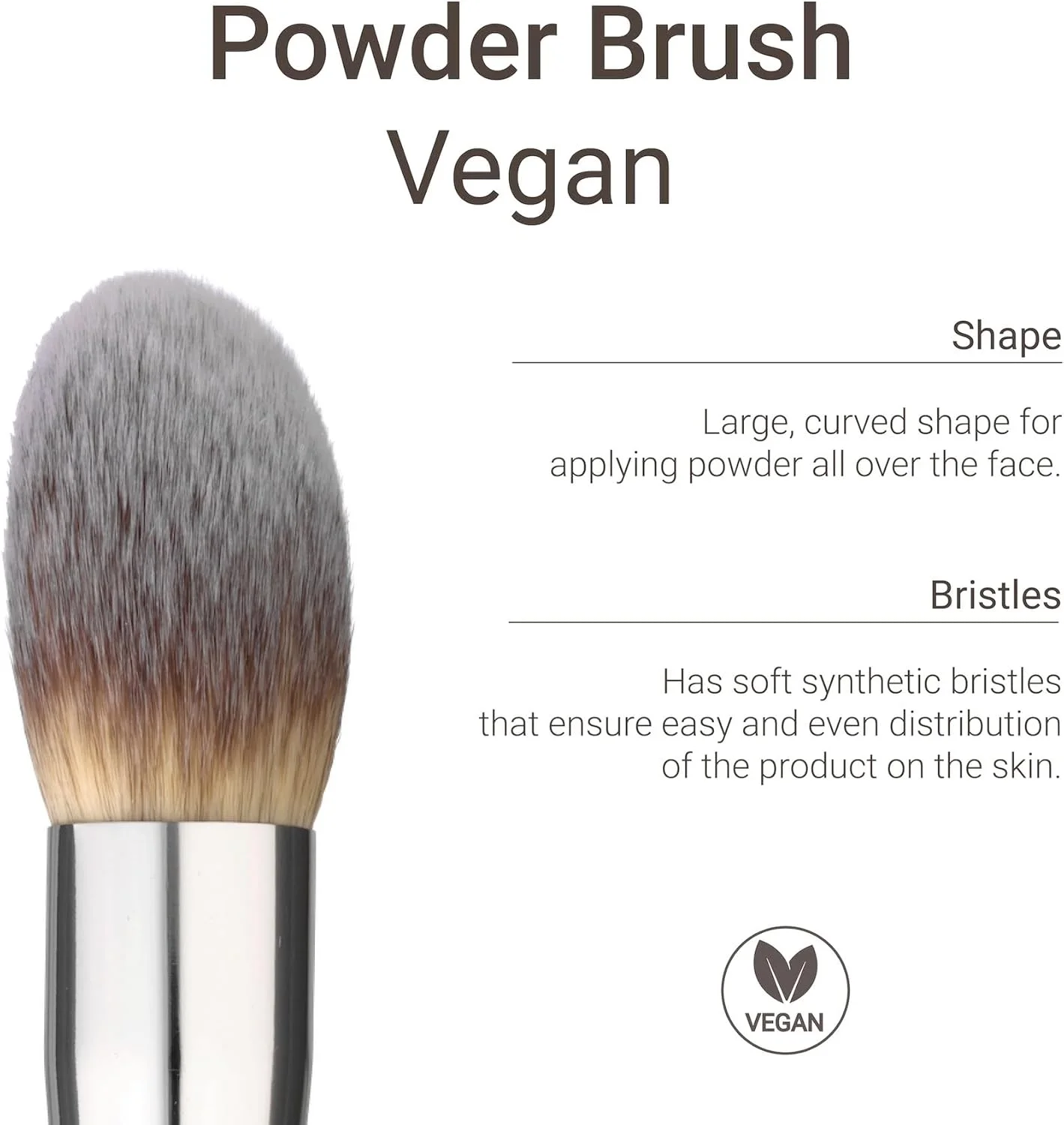 براش پودر مجموعه سافت سنداستون اسکاندیناوی (1 عدد) براش آرایشی زیبا با دوام بالا دسته پلاستیکی با چسبندگی مناسب